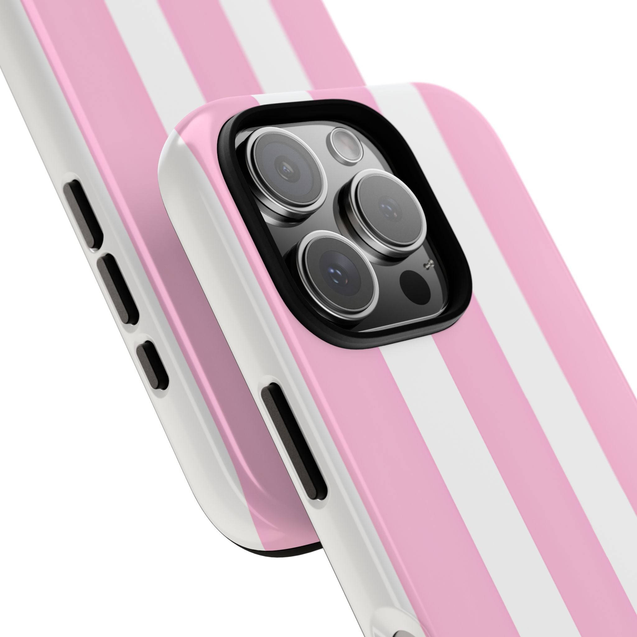 Soft Pink Stripe · Tough Coque de téléphone pour iPhone