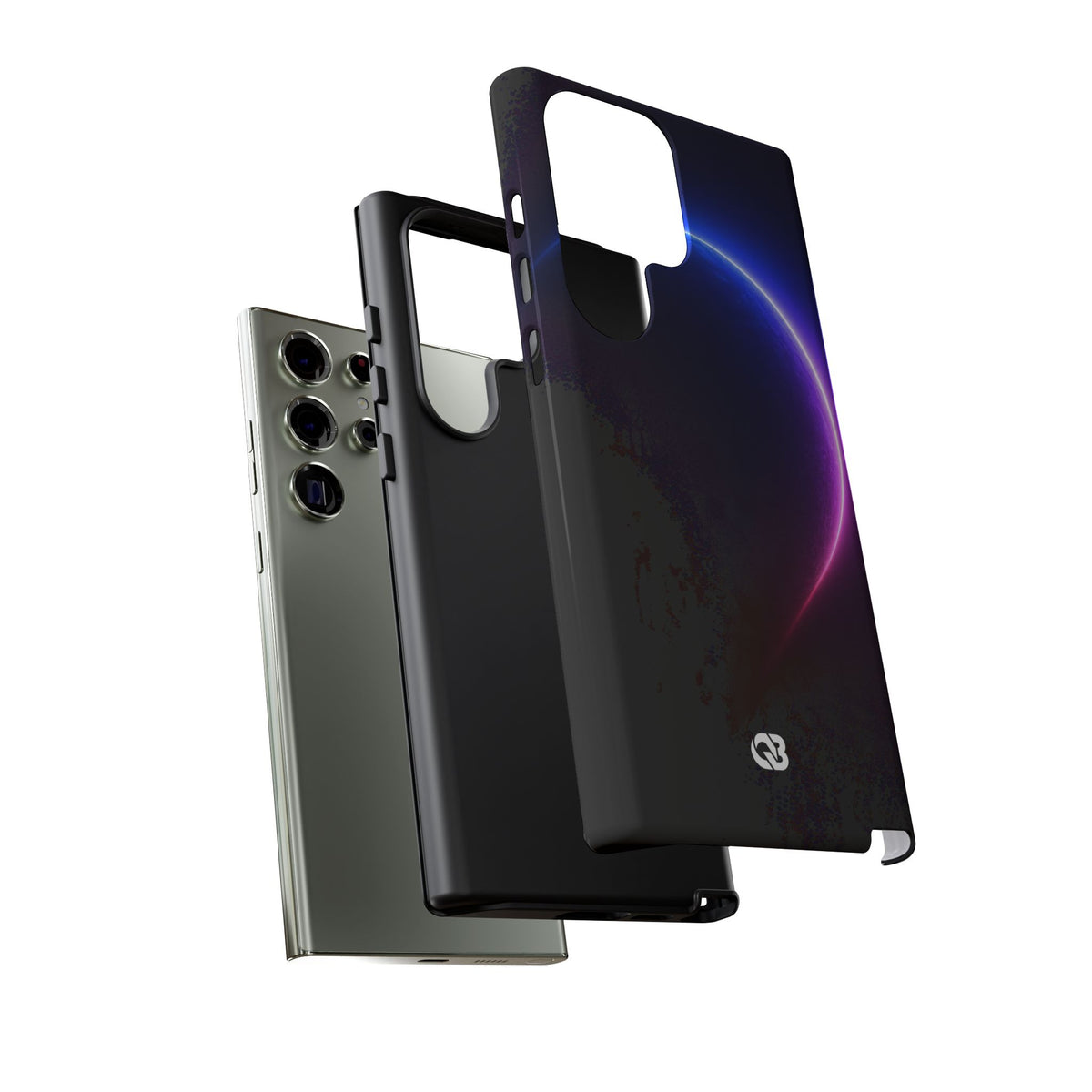 Luminous Eclipse · Tough Phone Case for Samsung · Black