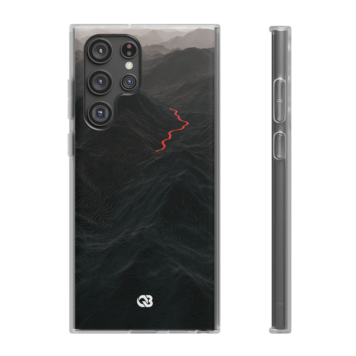 Crimson Ridge Pass · Lite Phone Case for Samsung · Black