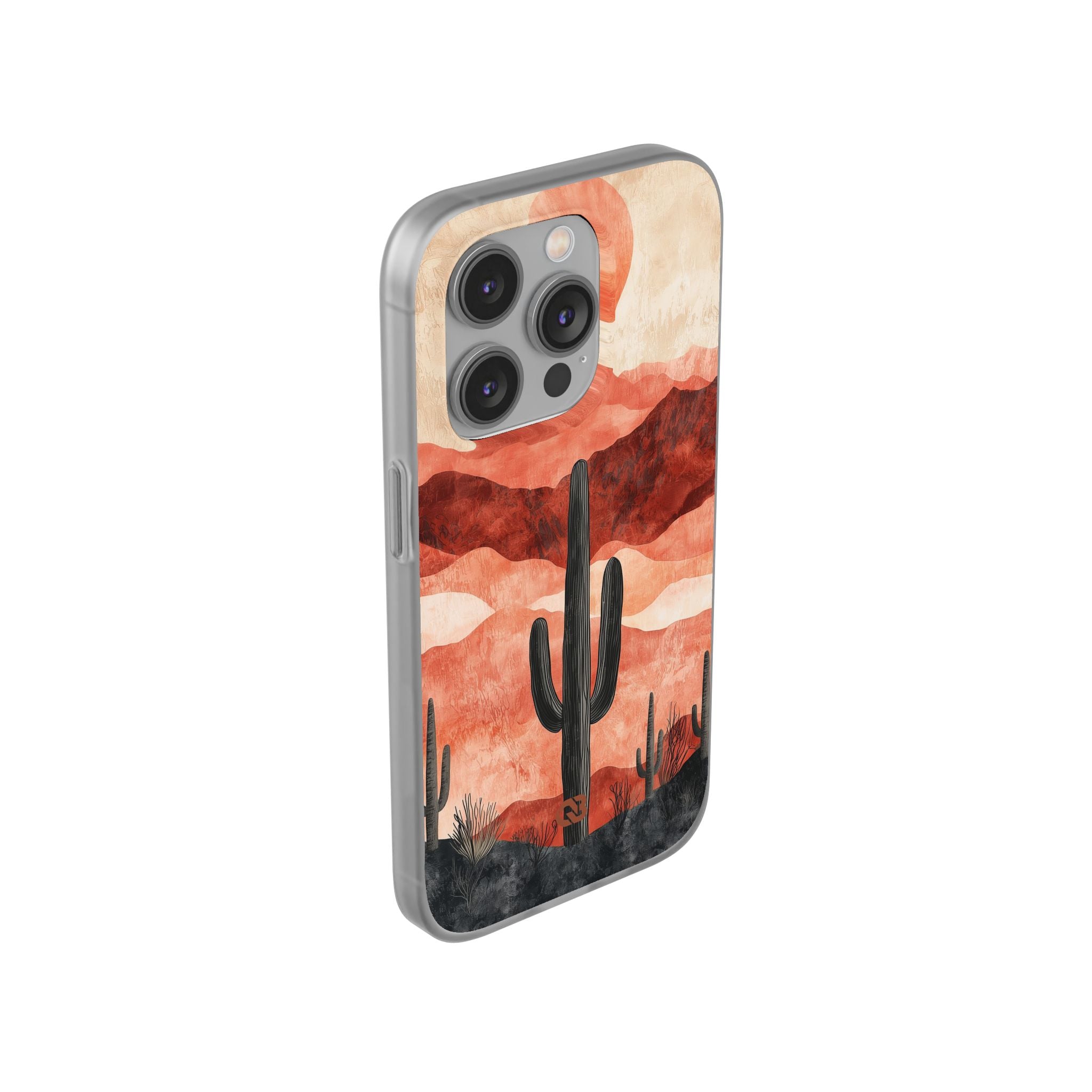 Terracotta Desert Sun · Soft Handyhülle für iPhone