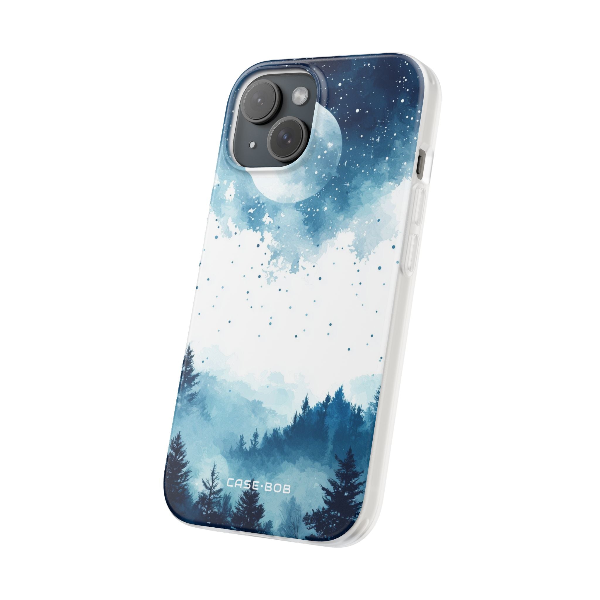 Luminous Moonlight iPhone 15 Case - Soft