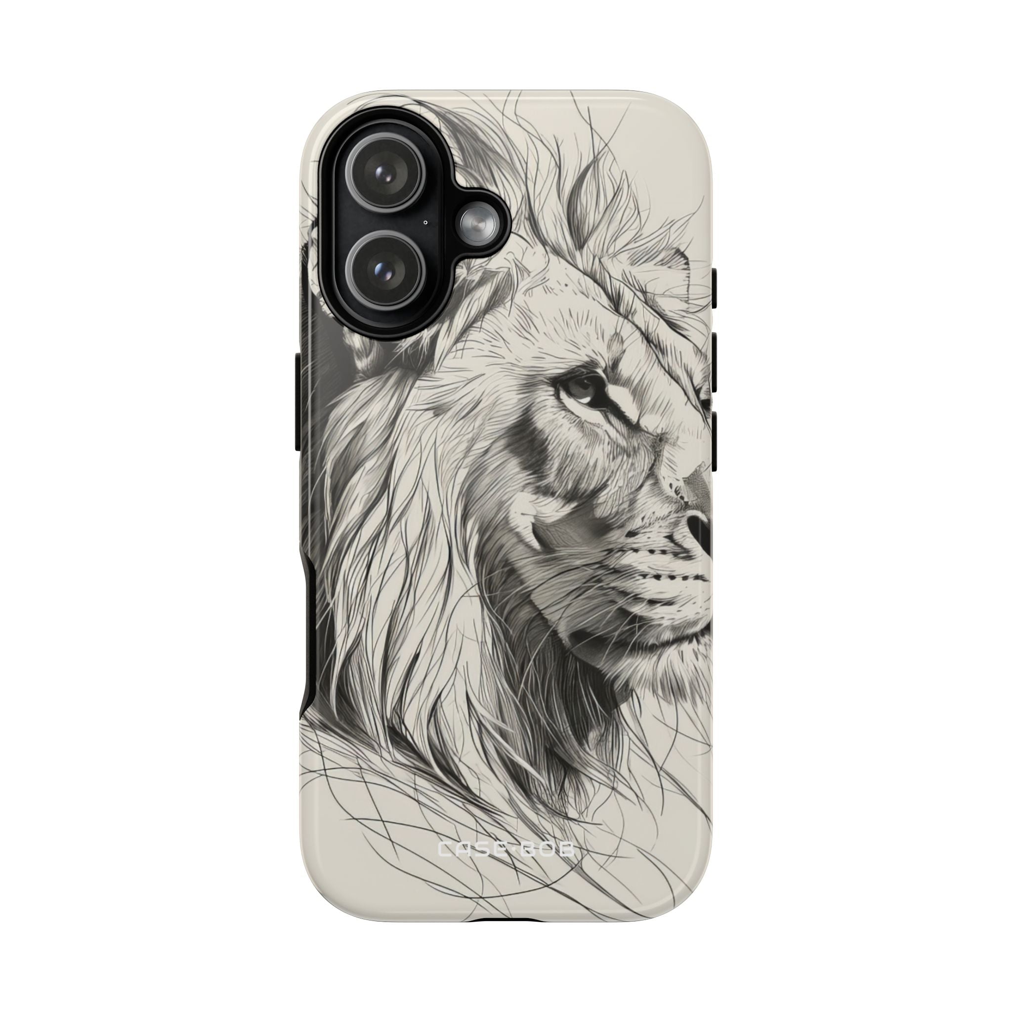 Lion Flow iPhone 17 Case - Tough - CASE•BOB