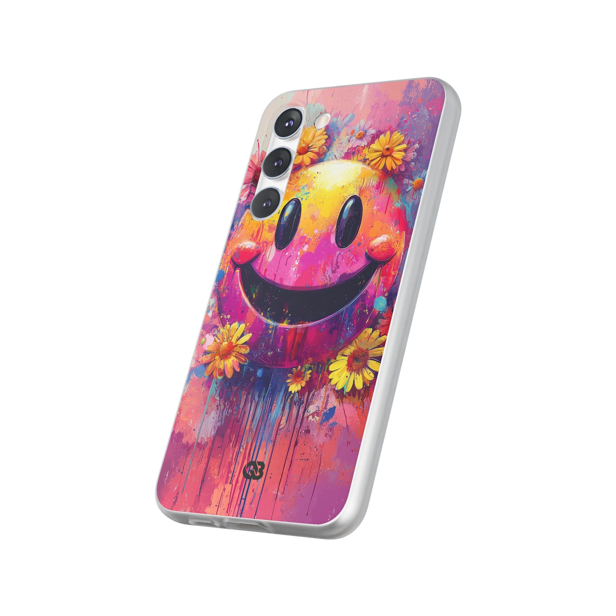 Vivid Grin Graffiti · Soft Phone Case for Samsung