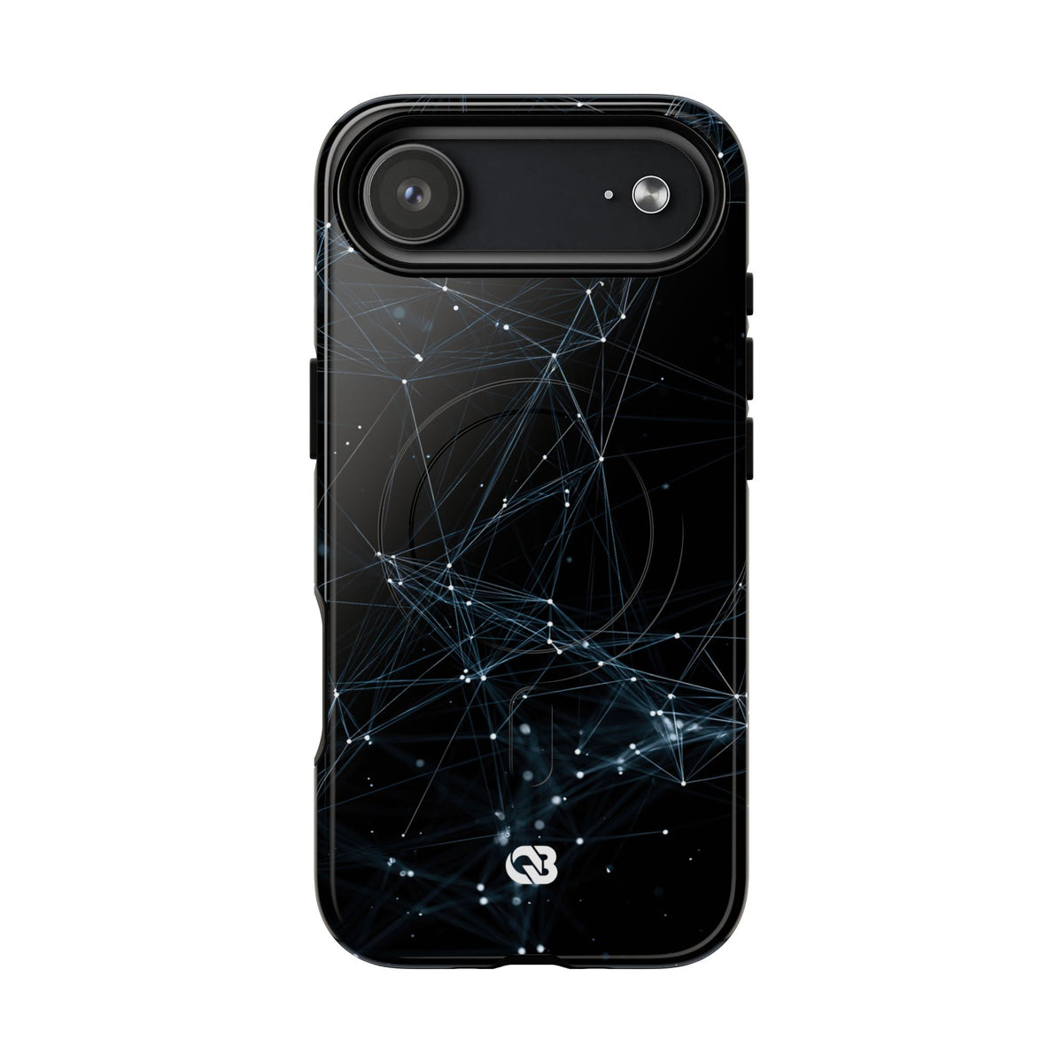 Black Tough 2.0 Magsafe Phone Case for iPhone - Arctic Neural Mesh