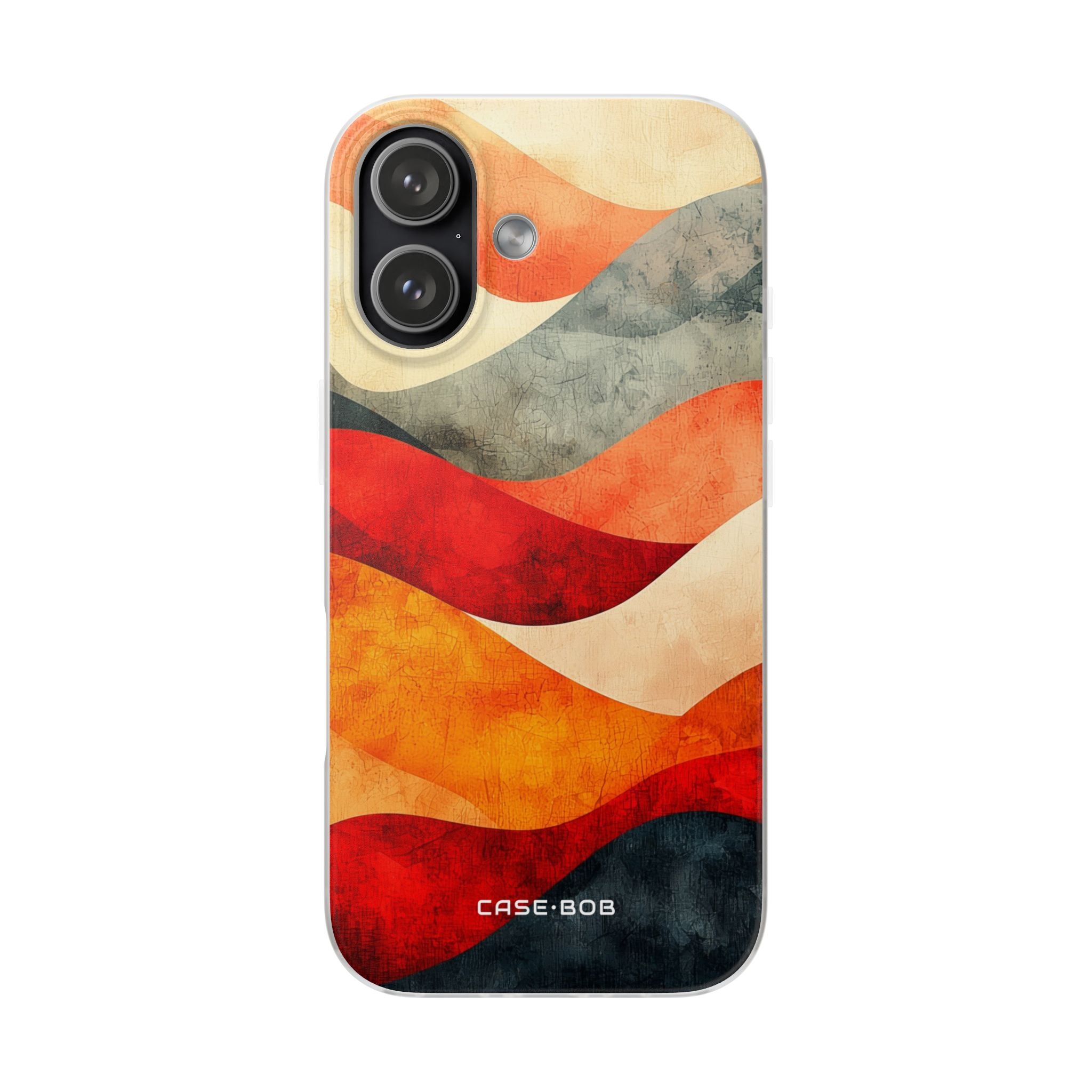 Cracked Wave Sunset iPhone 17 Case - Soft - CASE•BOB