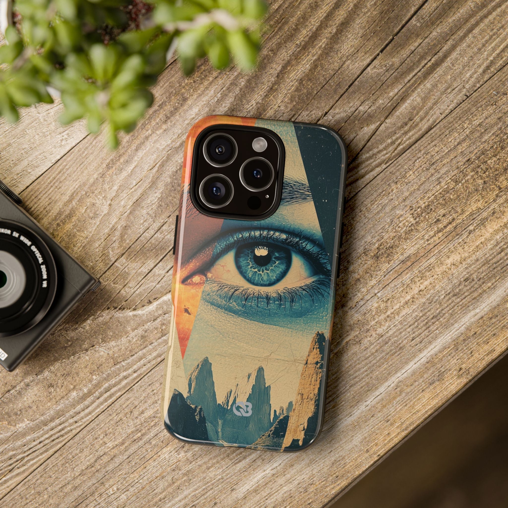 Fragmented Peak Gaze · Tough Phone Case for iPhone