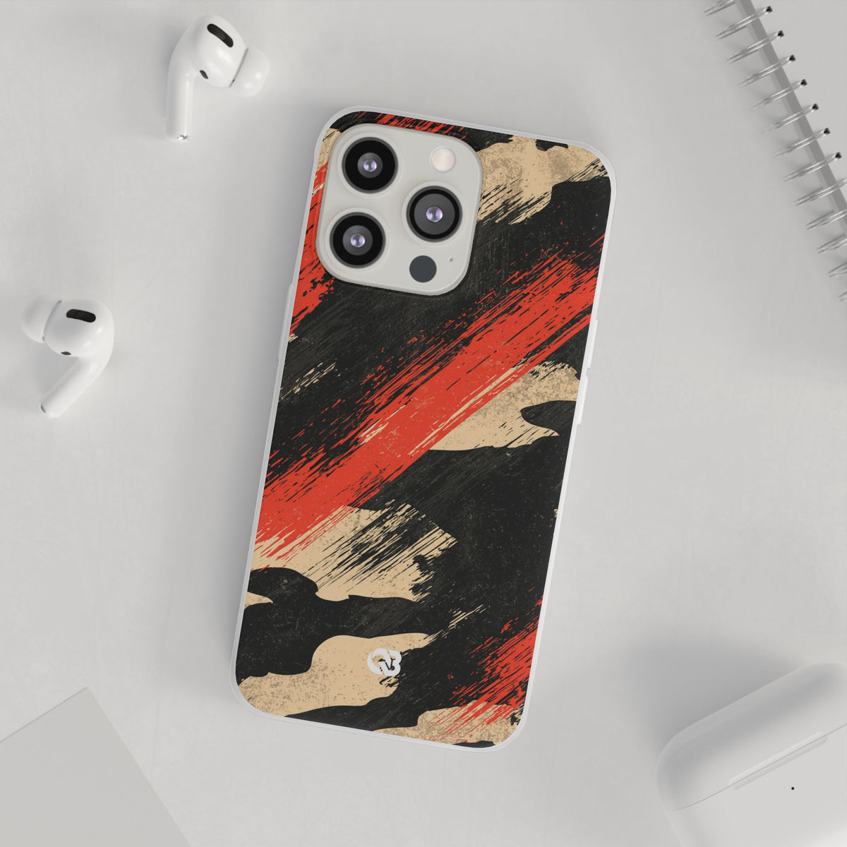Urban Slash Camo · Lite Phone Case for iPhone · Black