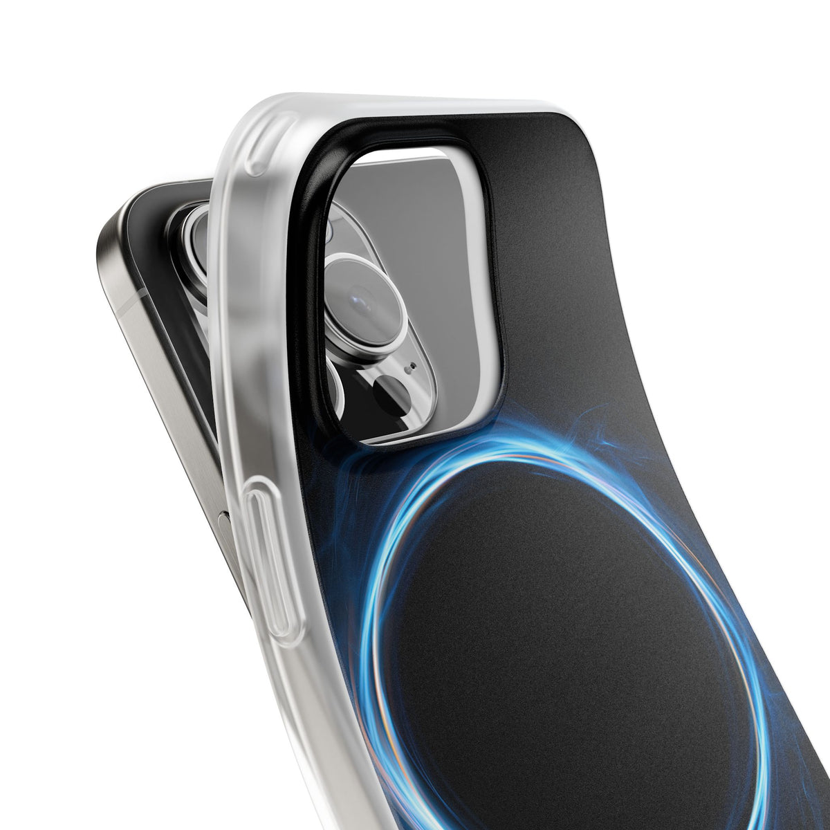 Luminous Corona · Lite Phone Case for iPhone · Blue