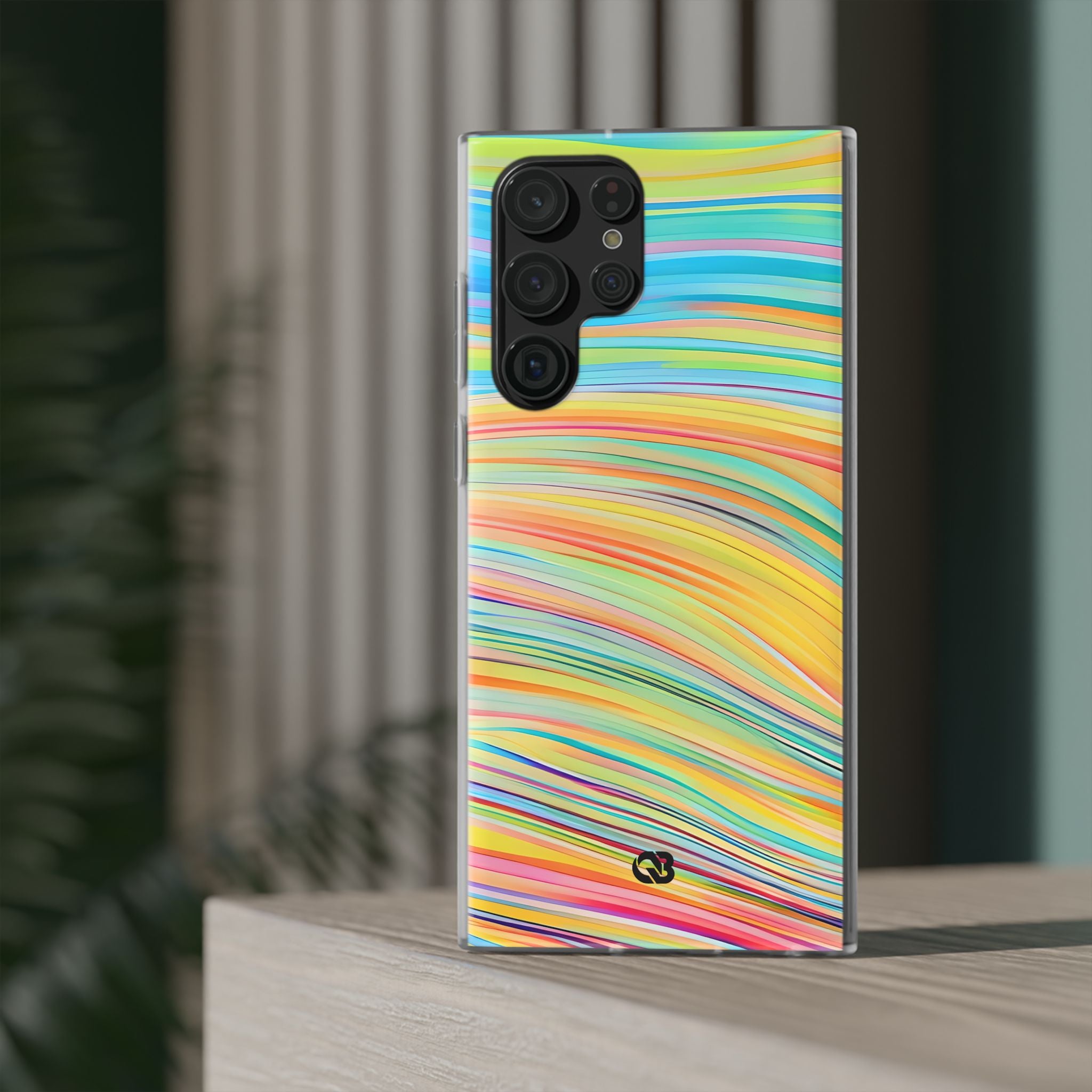 Prism Ribbon Flux · Soft Custodia per Samsung