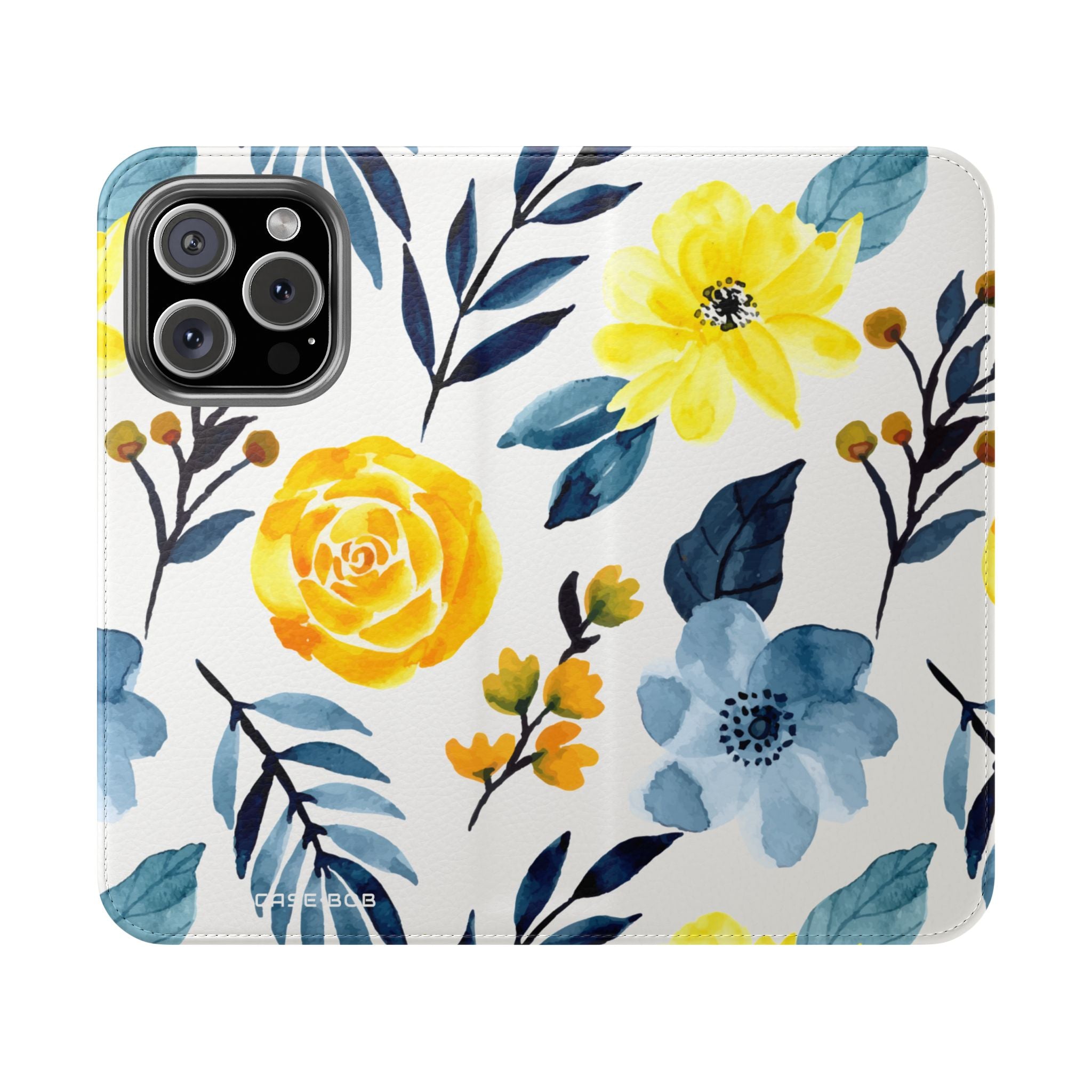 Yellow Bloom Breeze - iPhone 16 Pro Case - Wallet