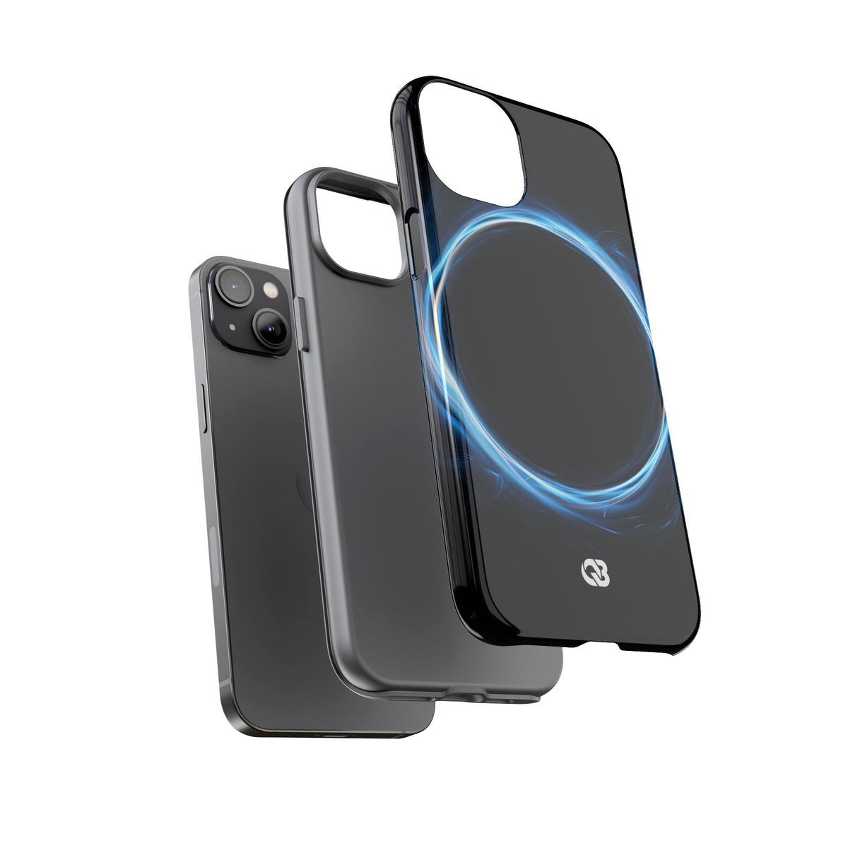 Luminous Corona · Tough Phone Case for iPhone · Blue