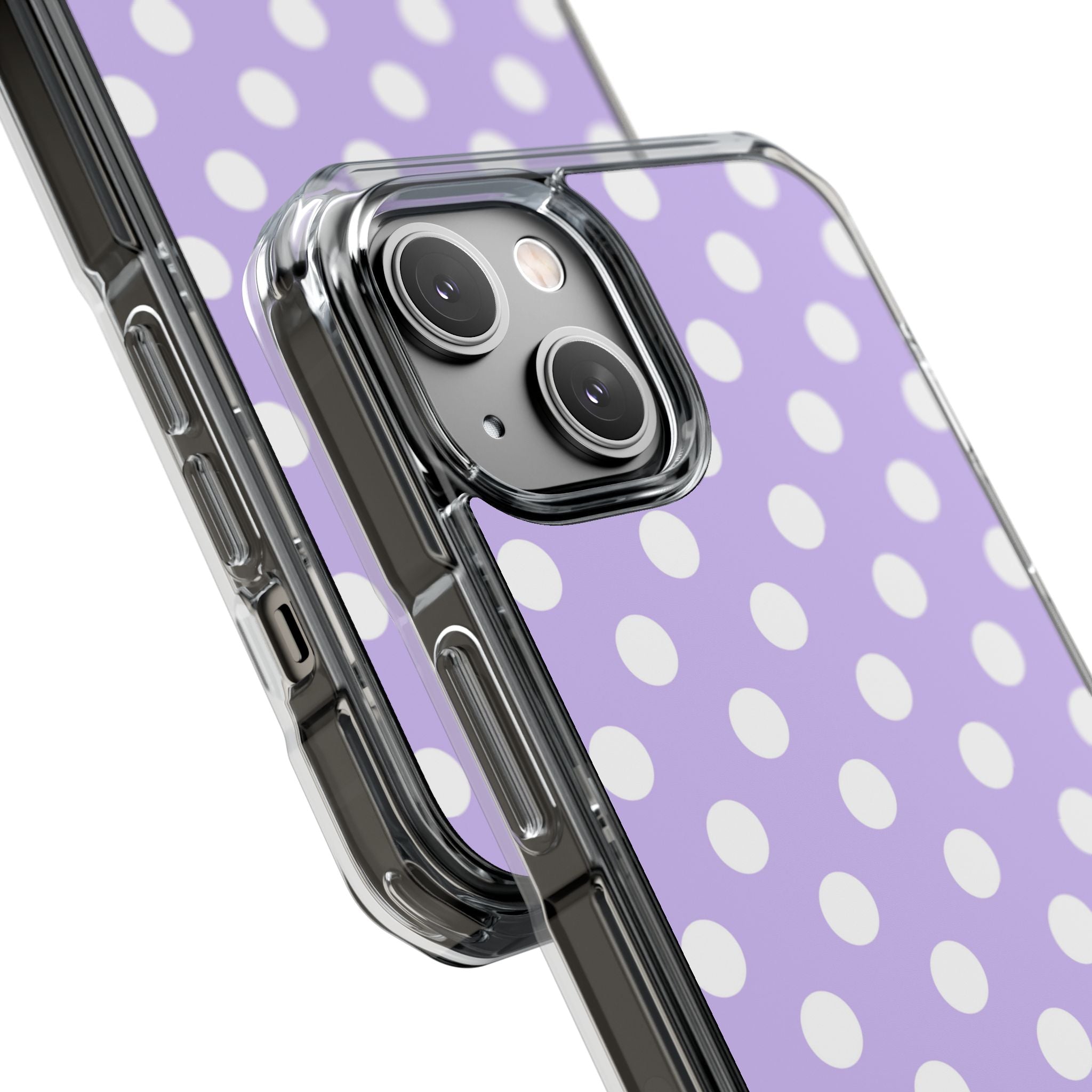 Lavender Polka Grid · Impact Telefoncover til iPhone · Magsafe