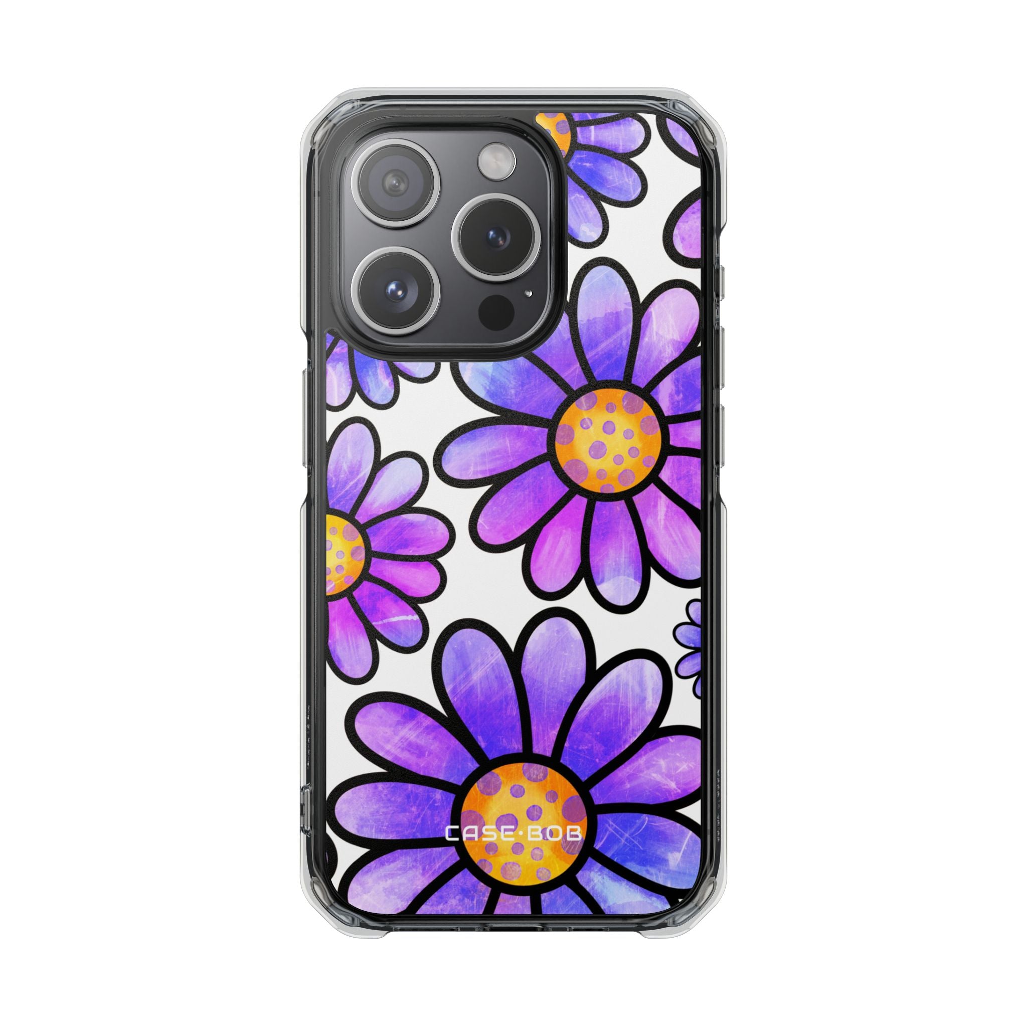 Polka Dot Blooms iPhone 15 Pro Case - Impact