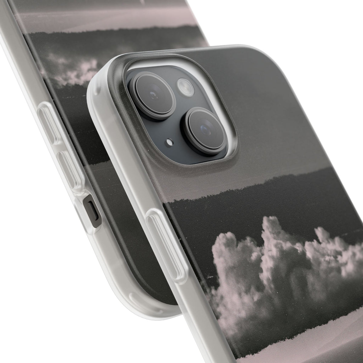 Crimson Horizon · Lite Phone Case for iPhone · Black