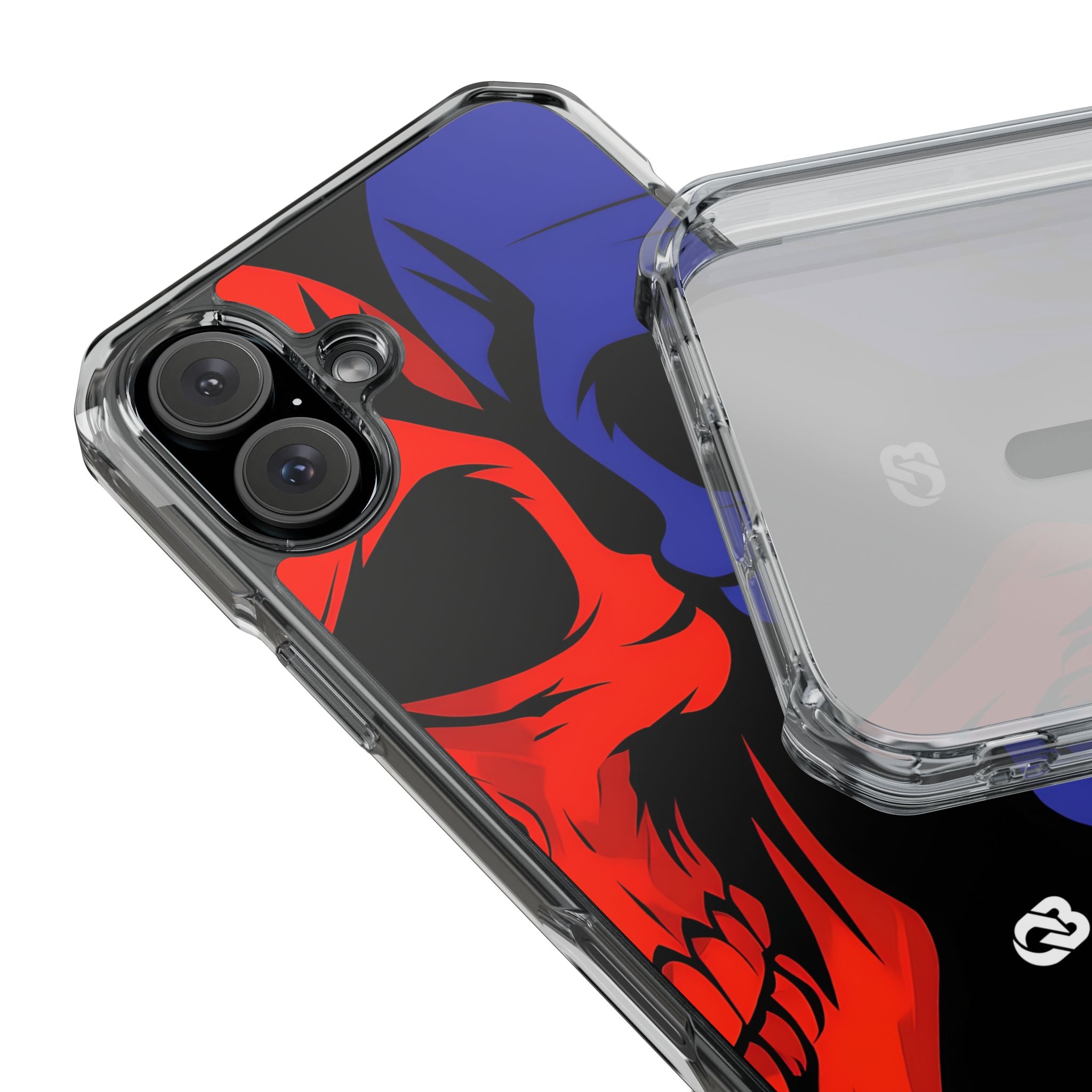 Crimson Cobalt Skulls · Impact Phone Case for iPhone · Magsafe