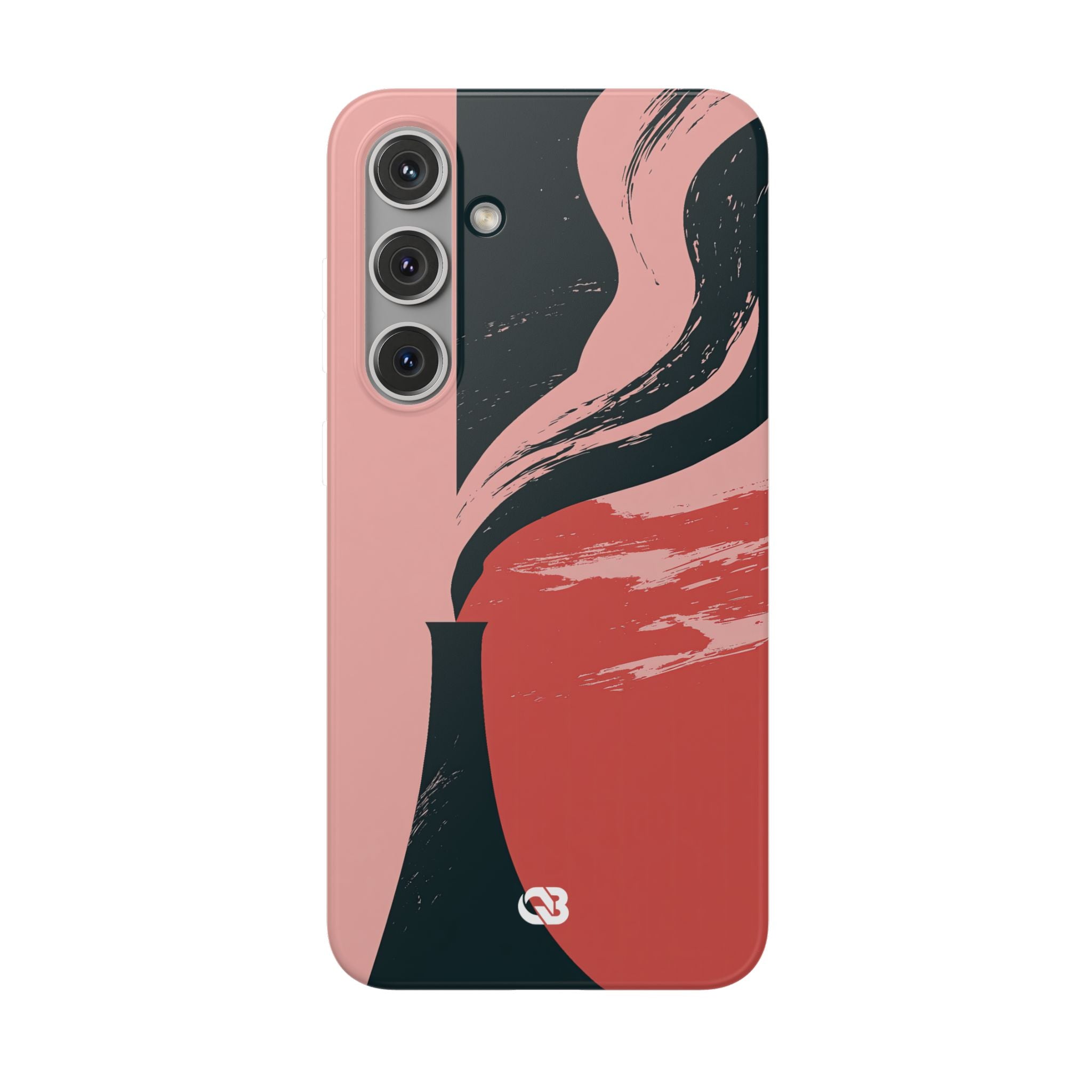 Pink Lite Phone Case for Samsung - Cinder Rose Plume