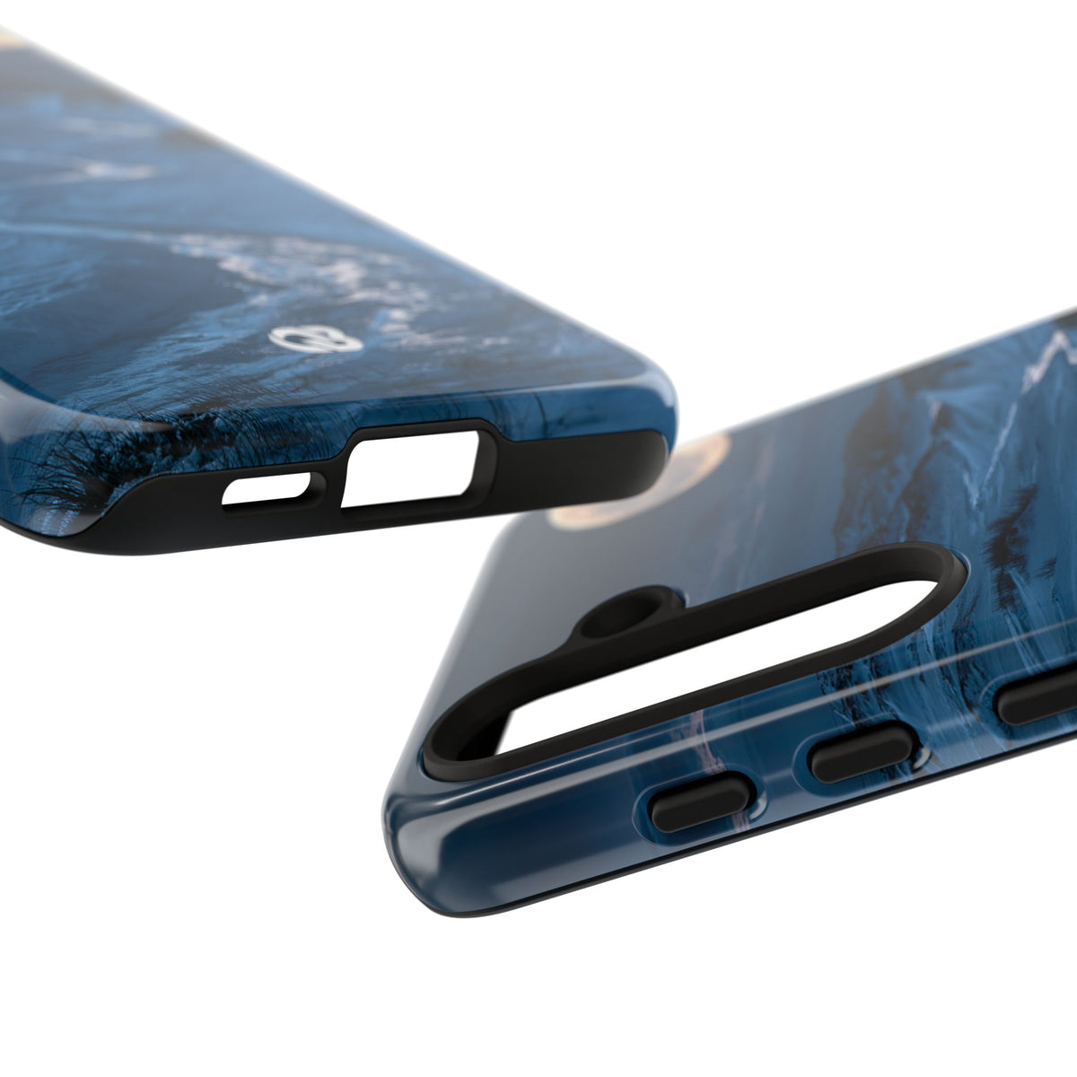 Arctic Moon Drift · Tough Phone Case for Samsung · Blue