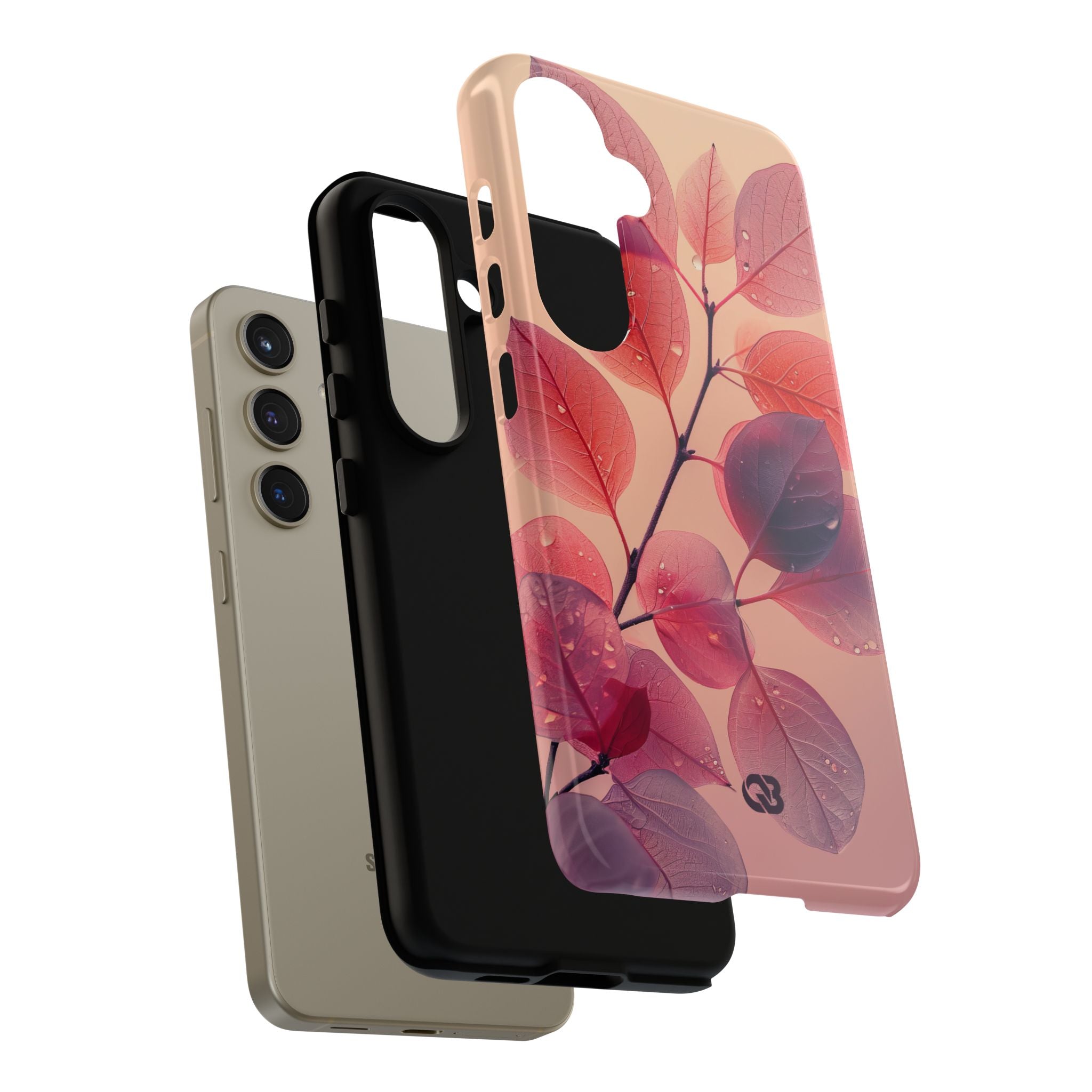 Dewy Magenta Foliage · Tough Phone Case for Samsung