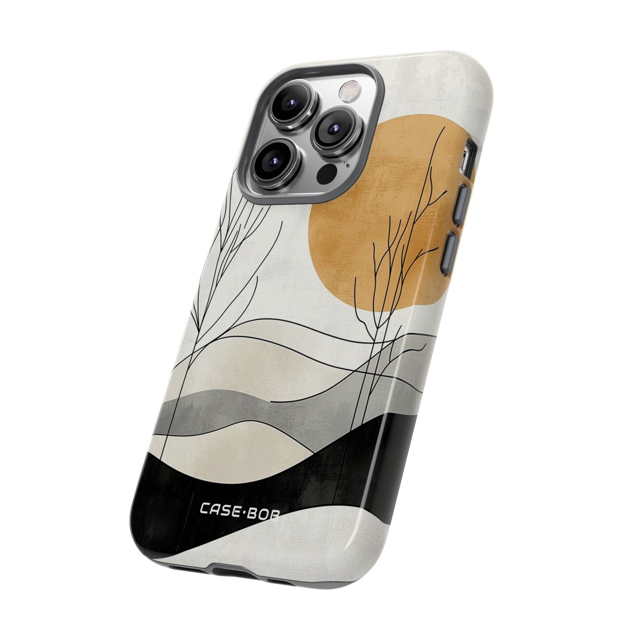 Orange Halo iPhone 14 Pro Case - Tough