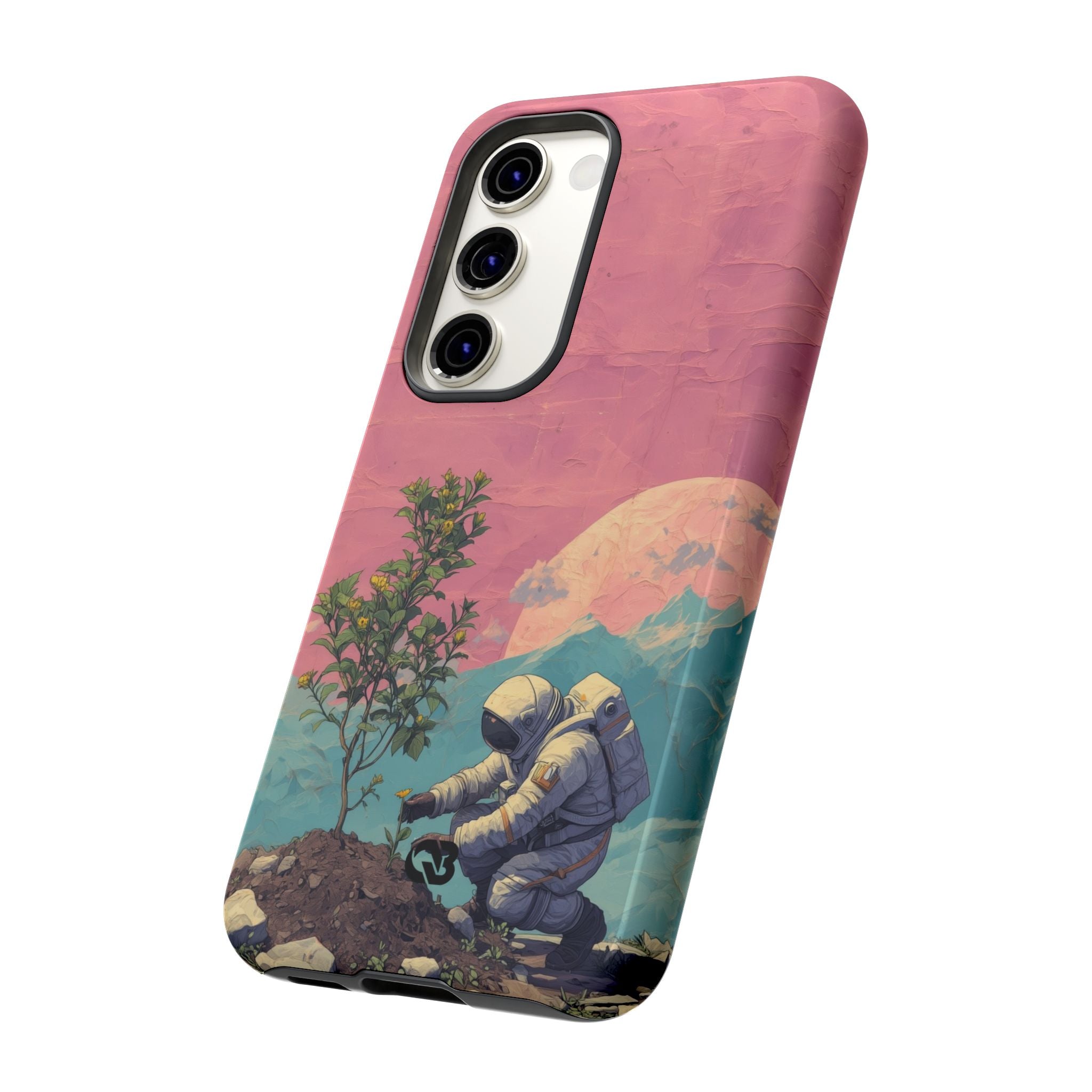 Lunare Pastellblüte · Tough Handyhülle für Samsung