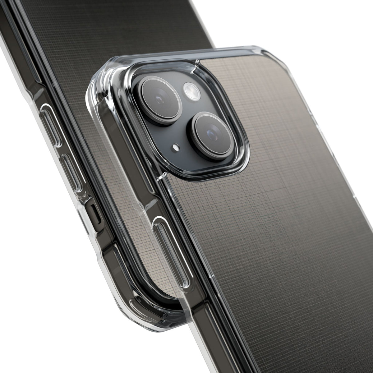 Grey Impact MagSafe Phone Case for iPhone - Faded Sand Mesh