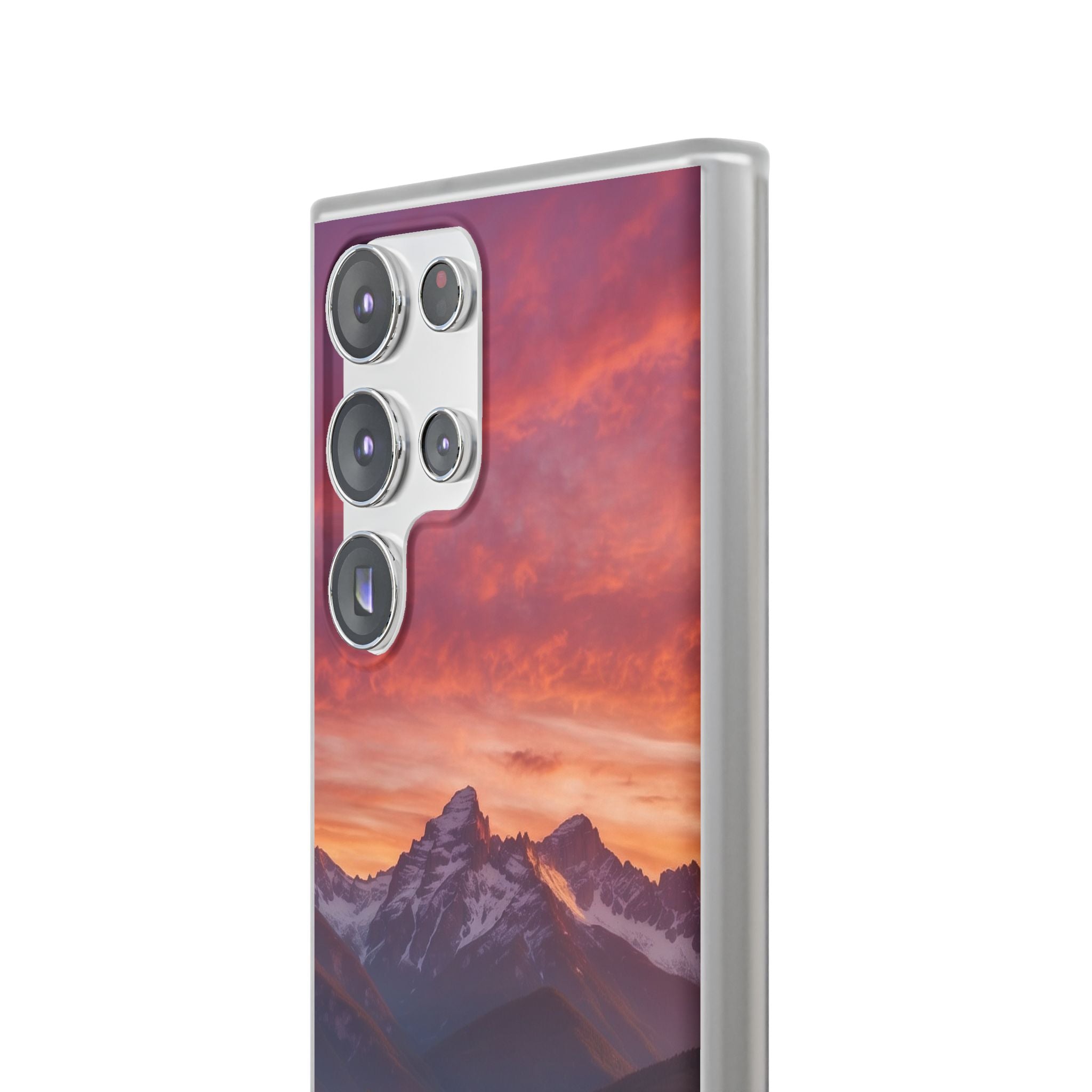 Snowcap Bloom Samsung S23 Ultra Case - Soft