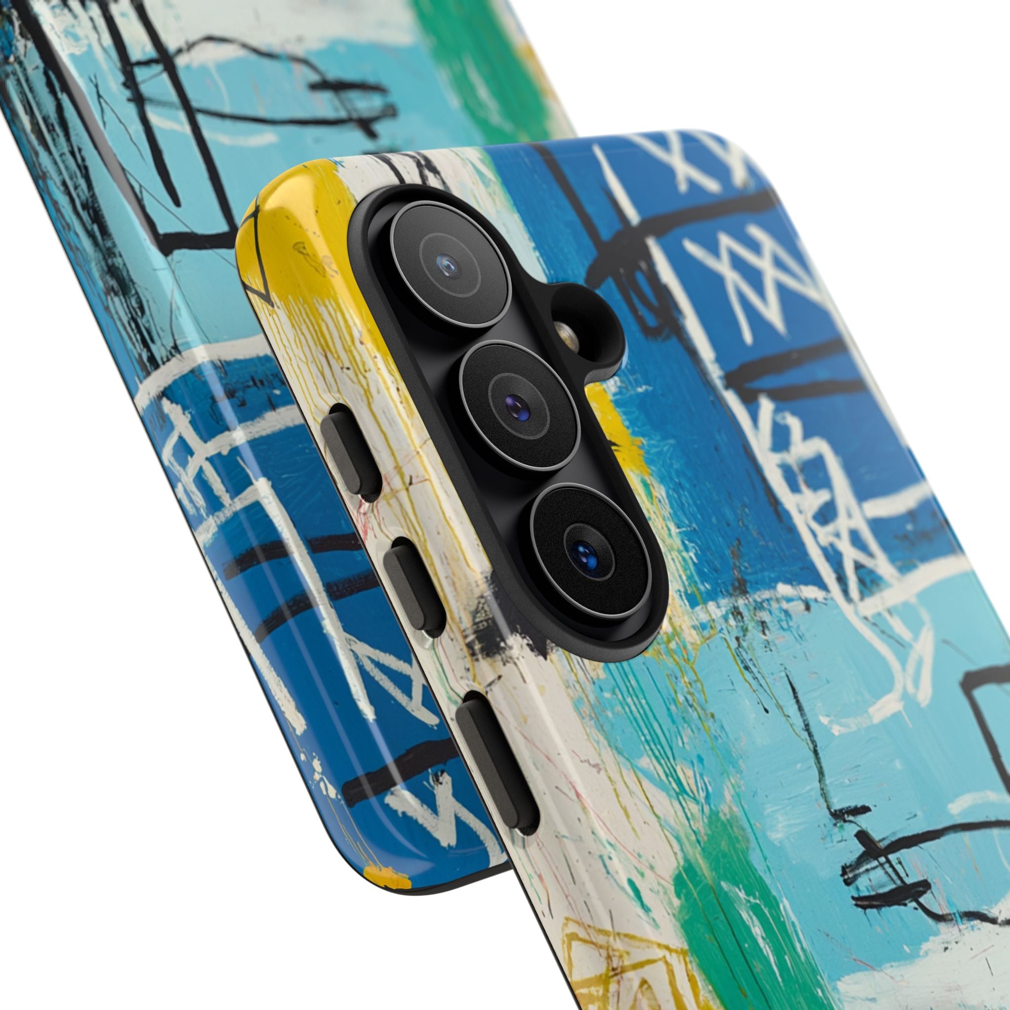 Azure Urban Scribble · Tough Phone Case for Samsung