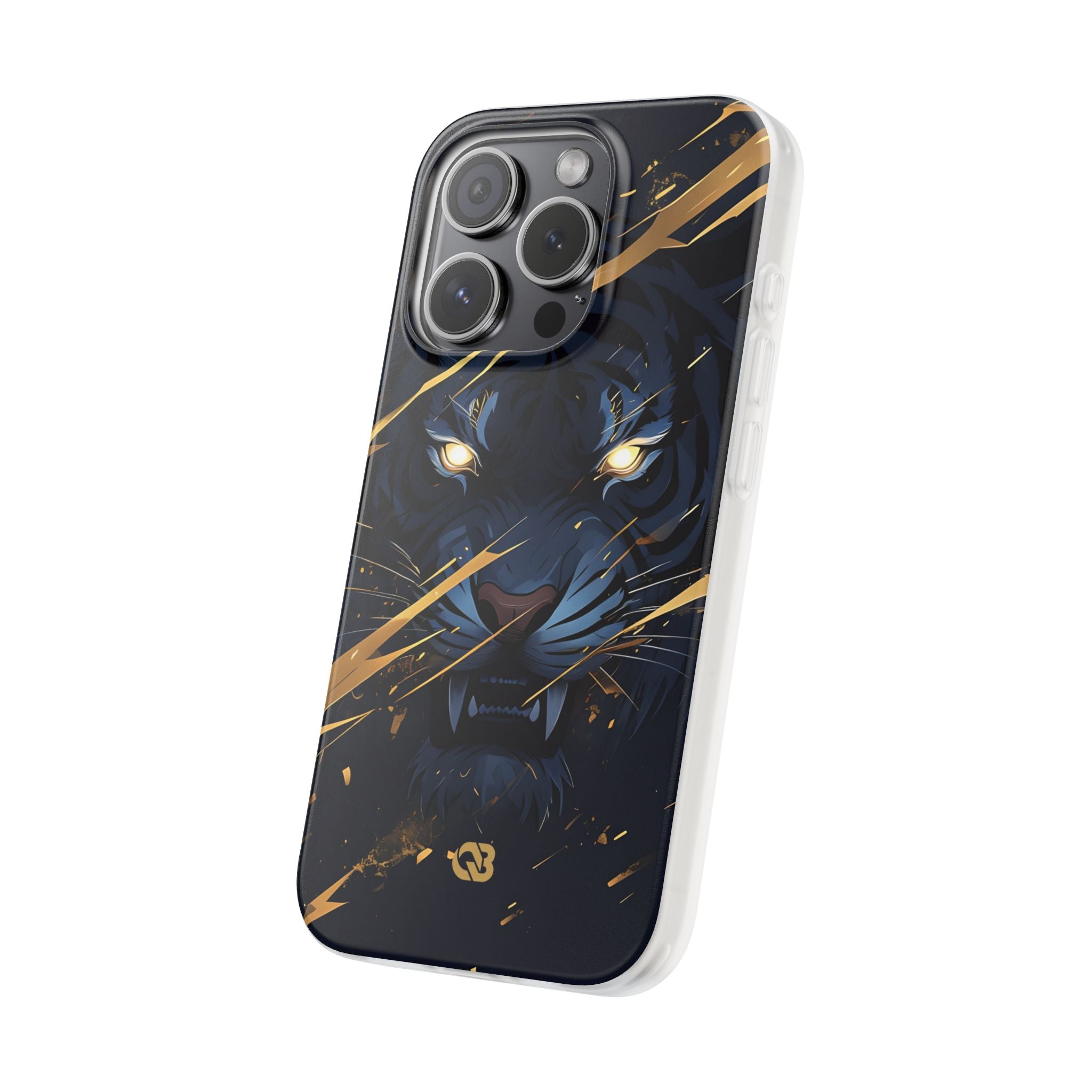 Obsidian Gold Predator · Soft Coque de téléphone pour iPhone