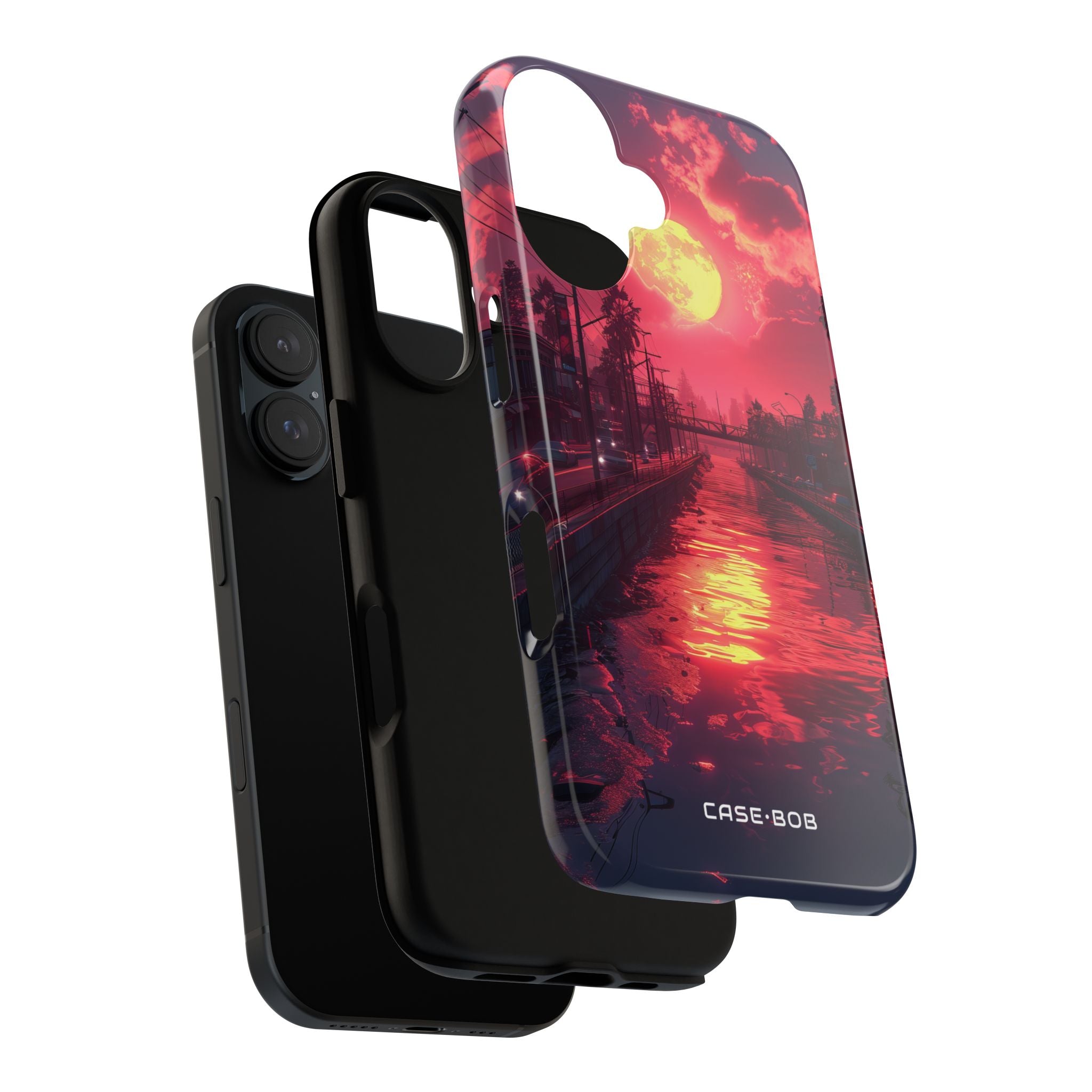 Luminous Moonlight iPhone 16 Case - Tough