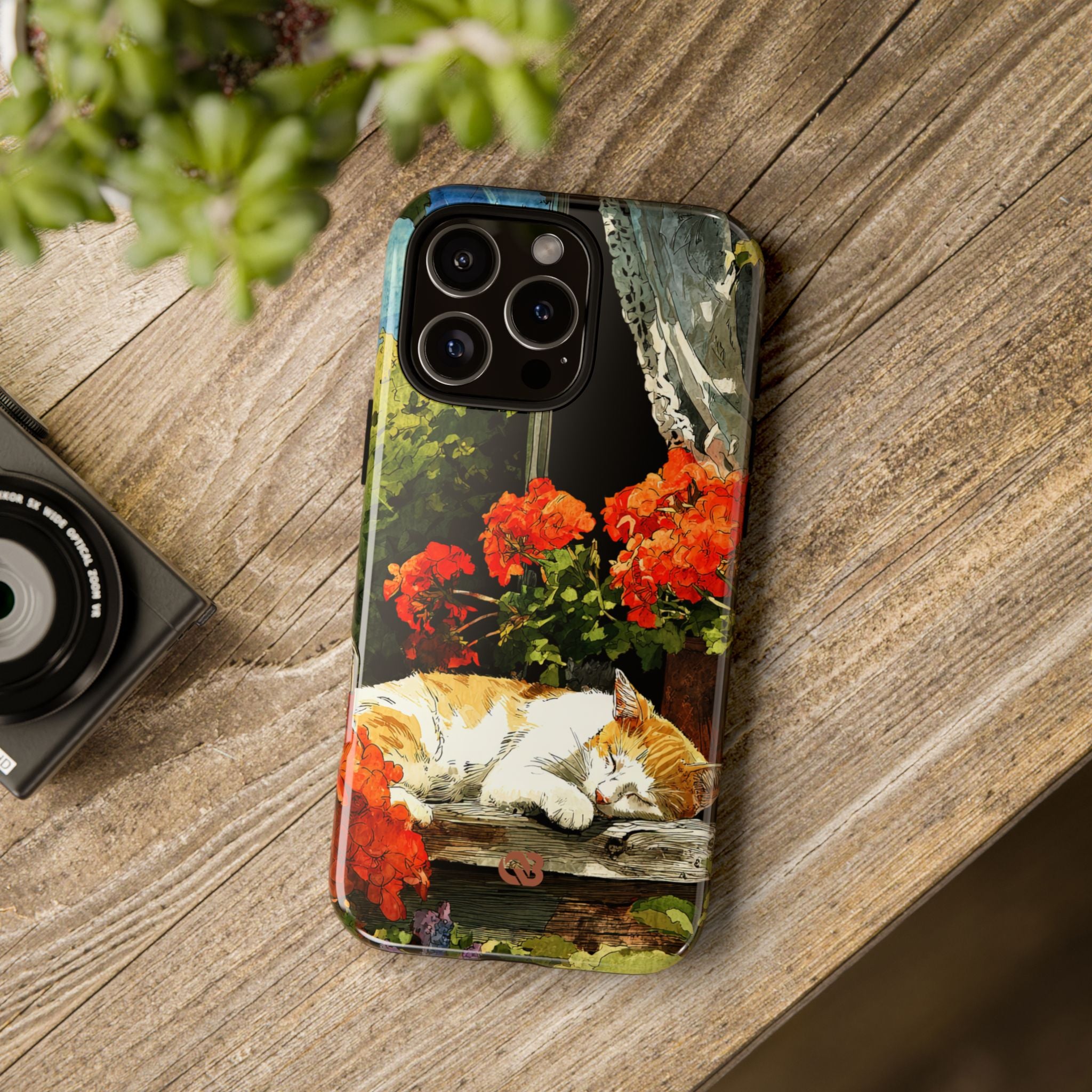 Sleeping Ginger Bloom · Tough Phone Case for iPhone