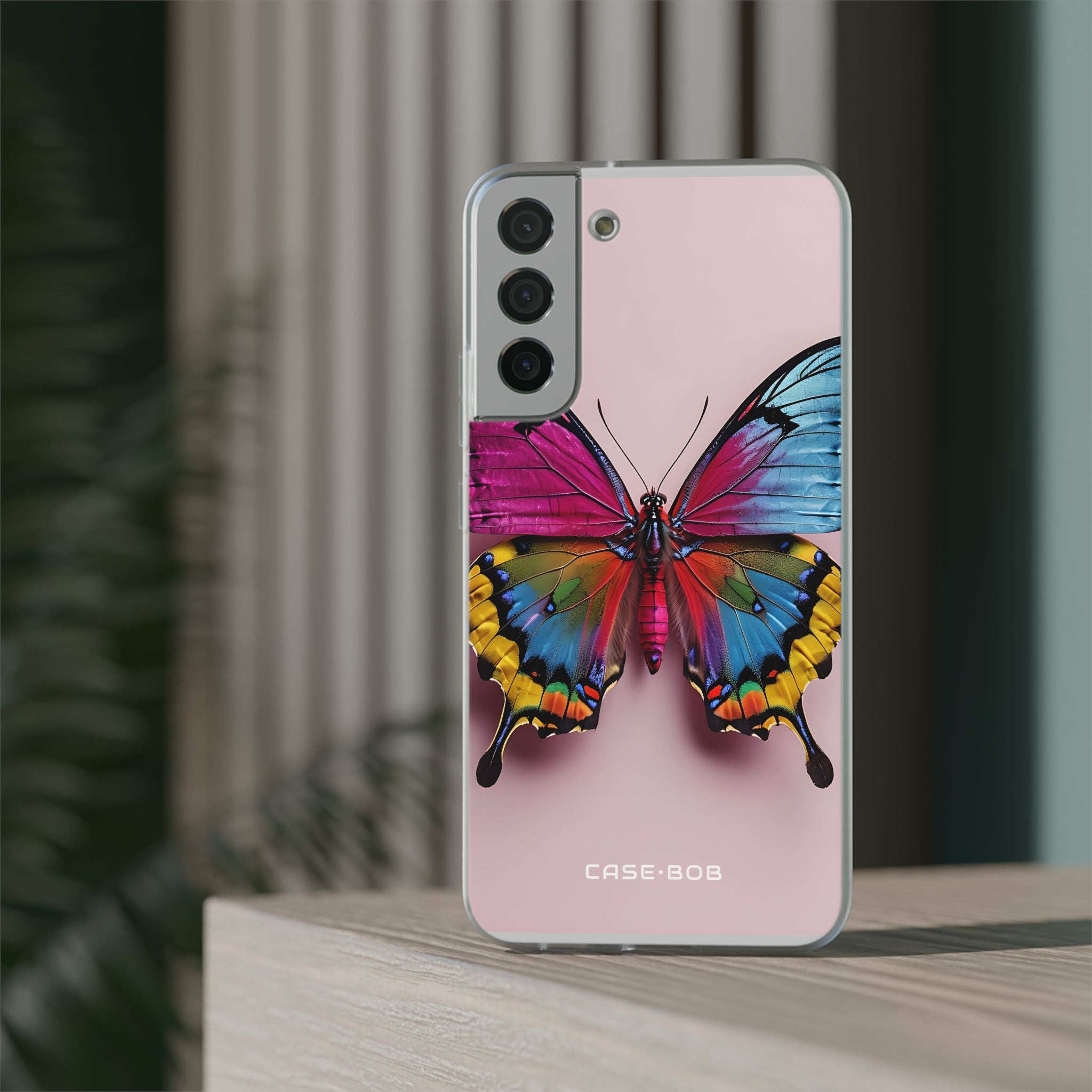 Vivid Butterfly Samsung S22 Plus Case - Soft