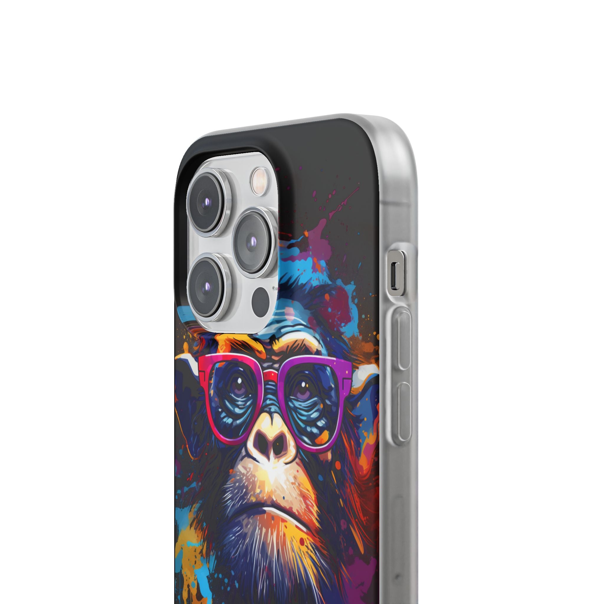 Neon Splatter Primate · Soft