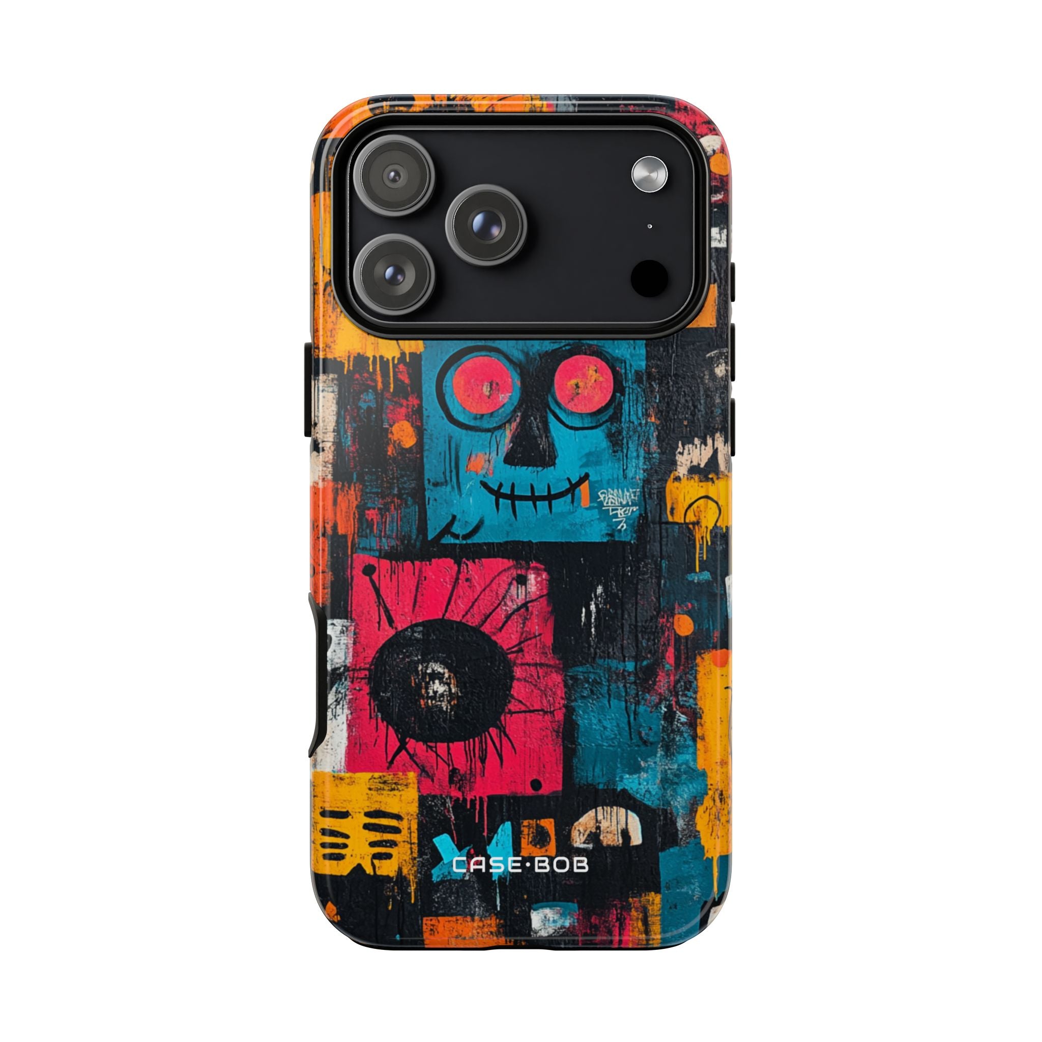 Blue Stitch Smile iPhone 17 Pro Max Case - Tough - CASE•BOB