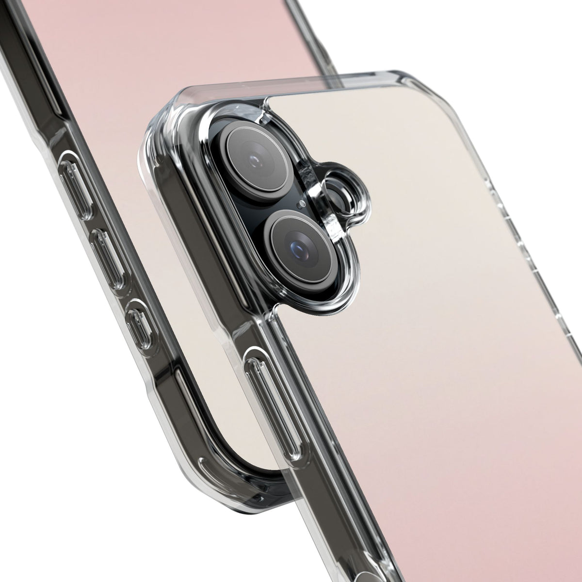 Pink Impact MagSafe Phone Case for iPhone - Frosted Blush Horizon