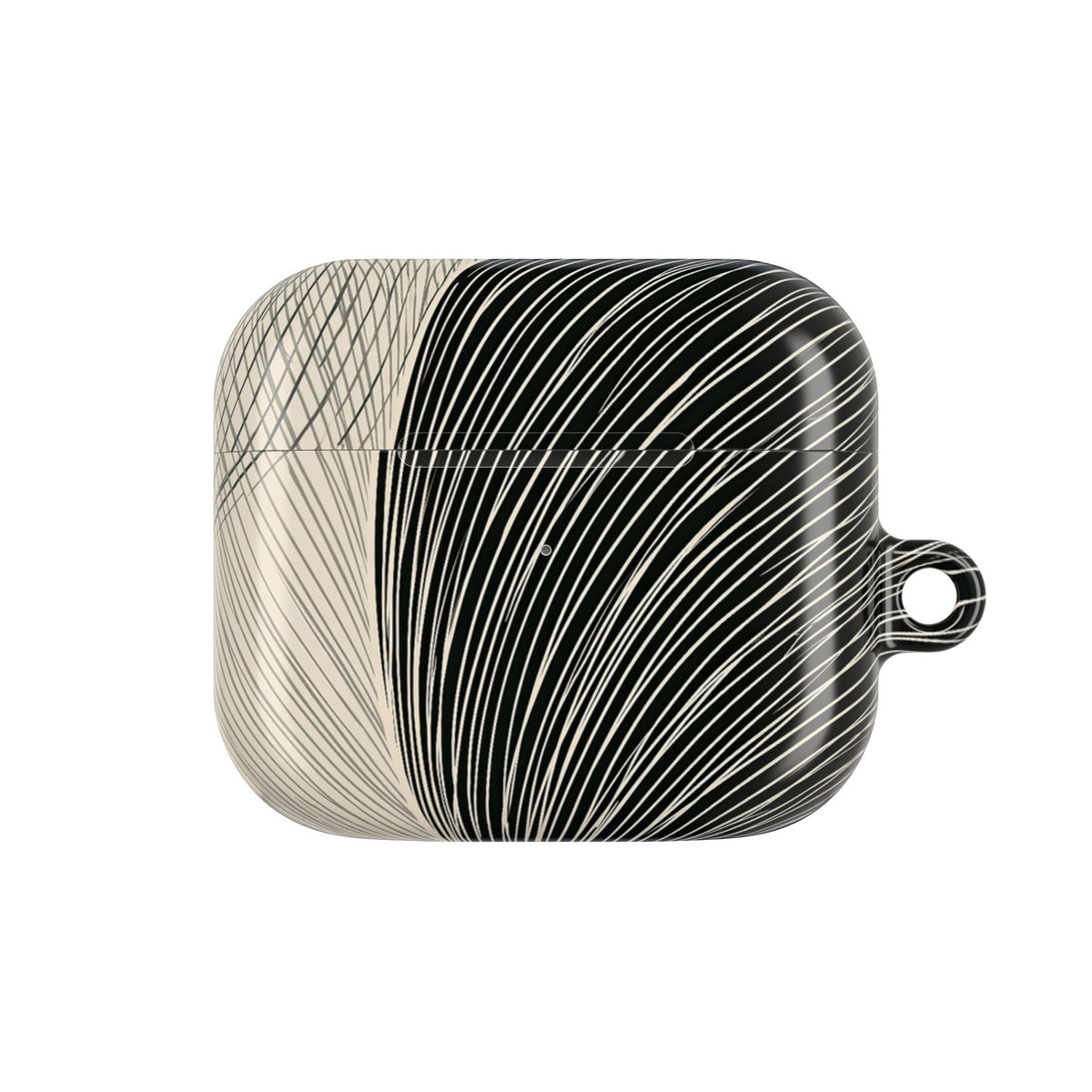 Minimal Frond Study · Hard Case for AirPods & AirPods Pro · Black