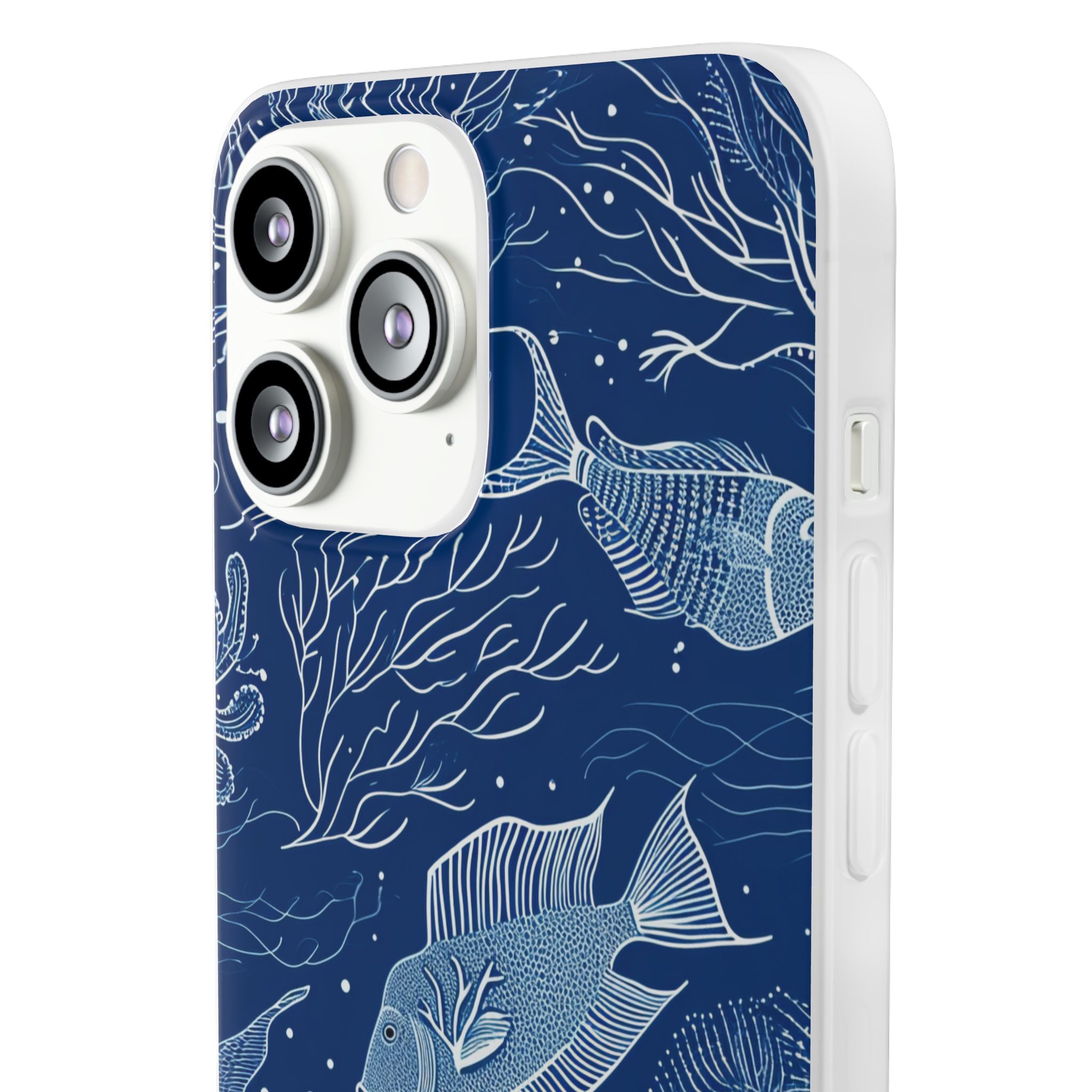 Navy Scale Reef iPhone 13 Pro Max - Soft