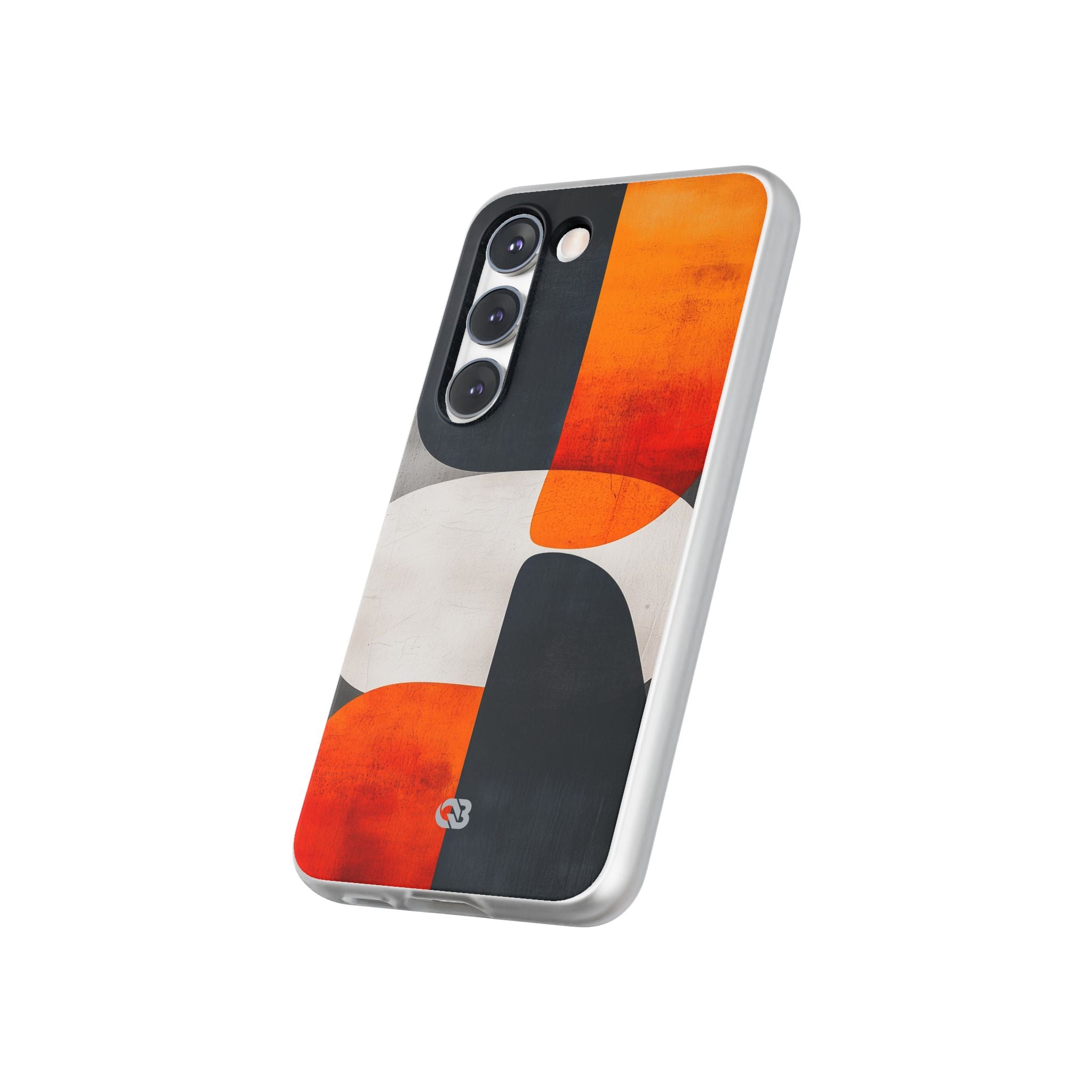 Burnt Amber Flow · Soft Phone Case for Samsung