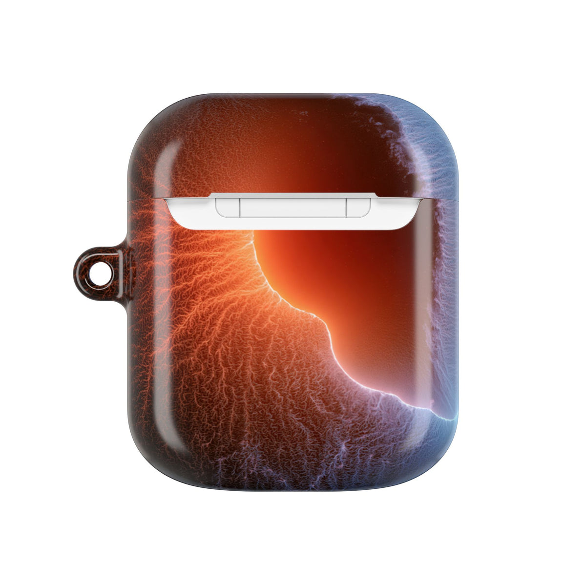 Thermal Aura Pulse · Hard Case for AirPods & AirPods Pro · Blue