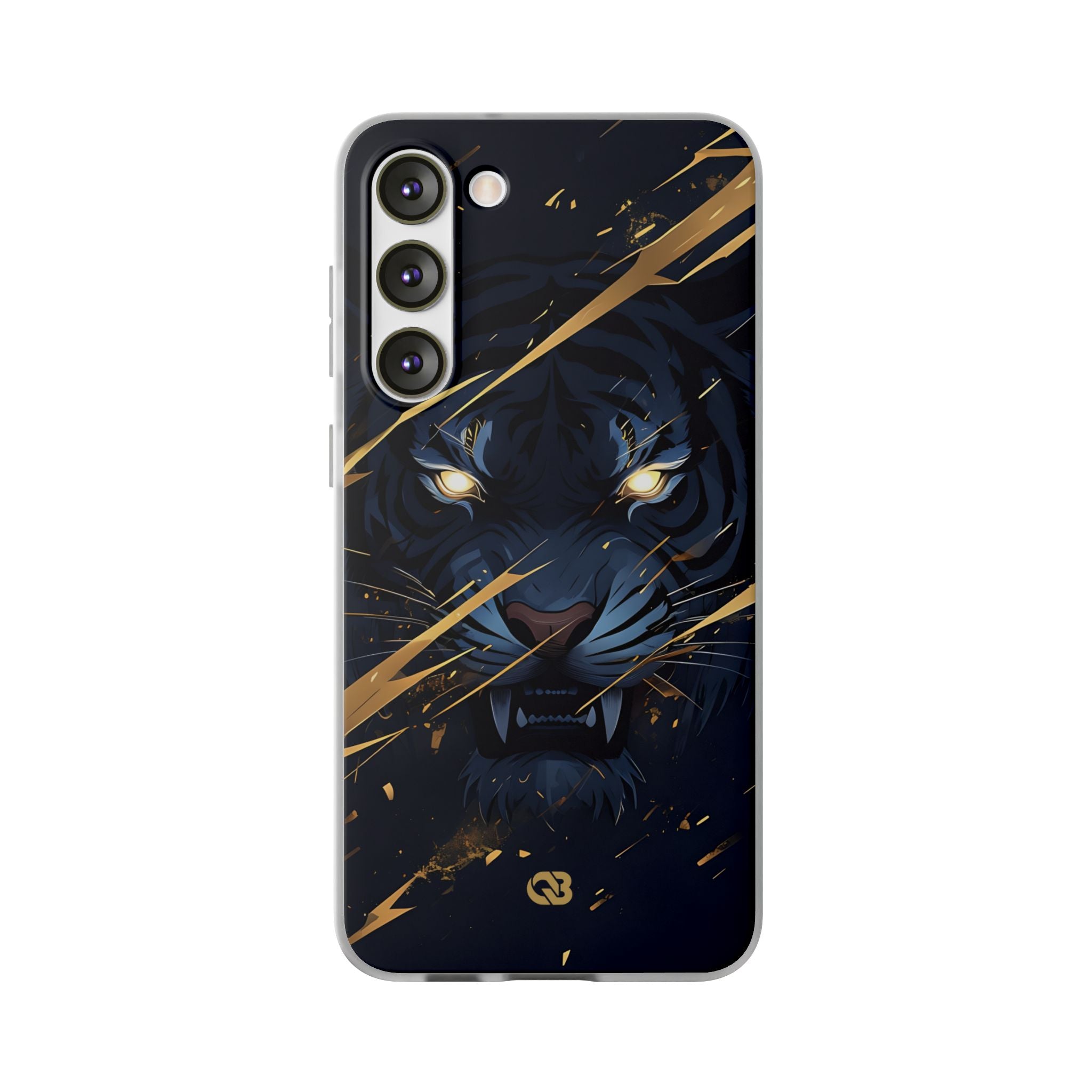 Obsidian Gold Predator · Soft Phone Case for Samsung