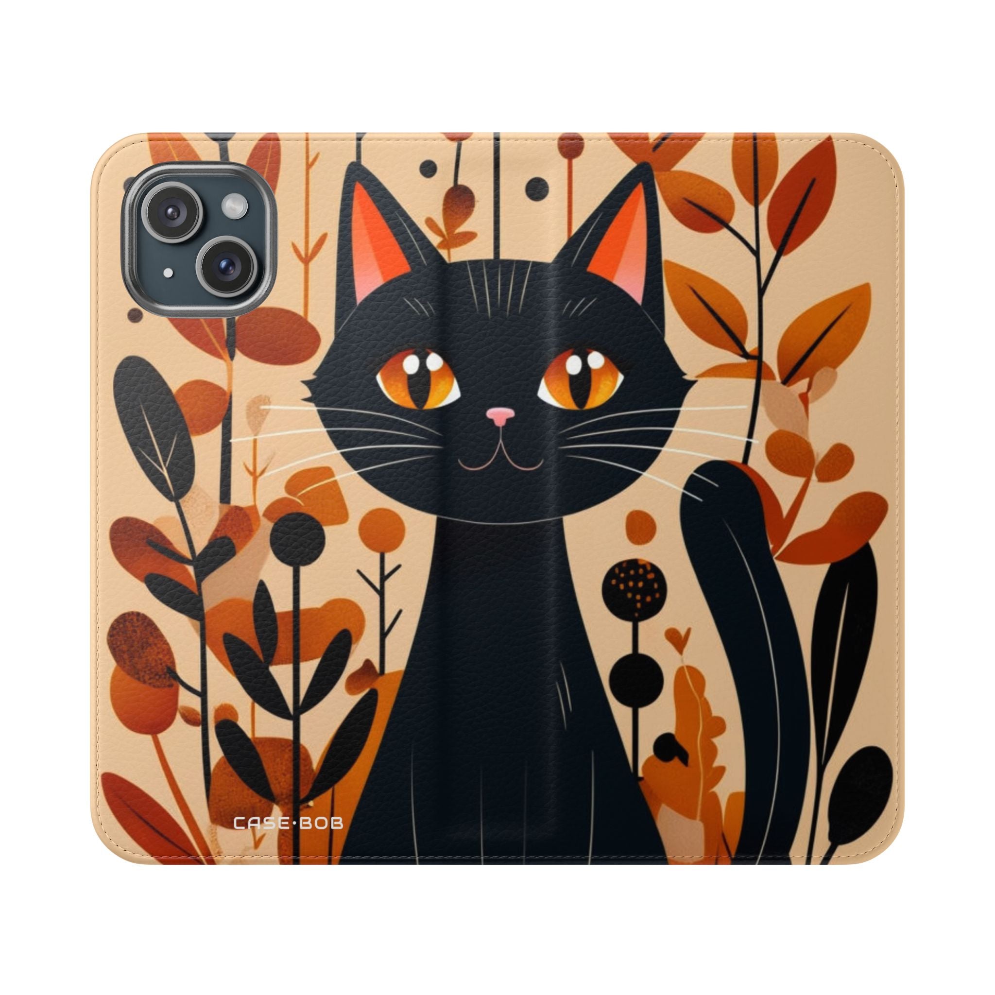 Midnight Gaze - iPhone 15 Plus Case - Wallet