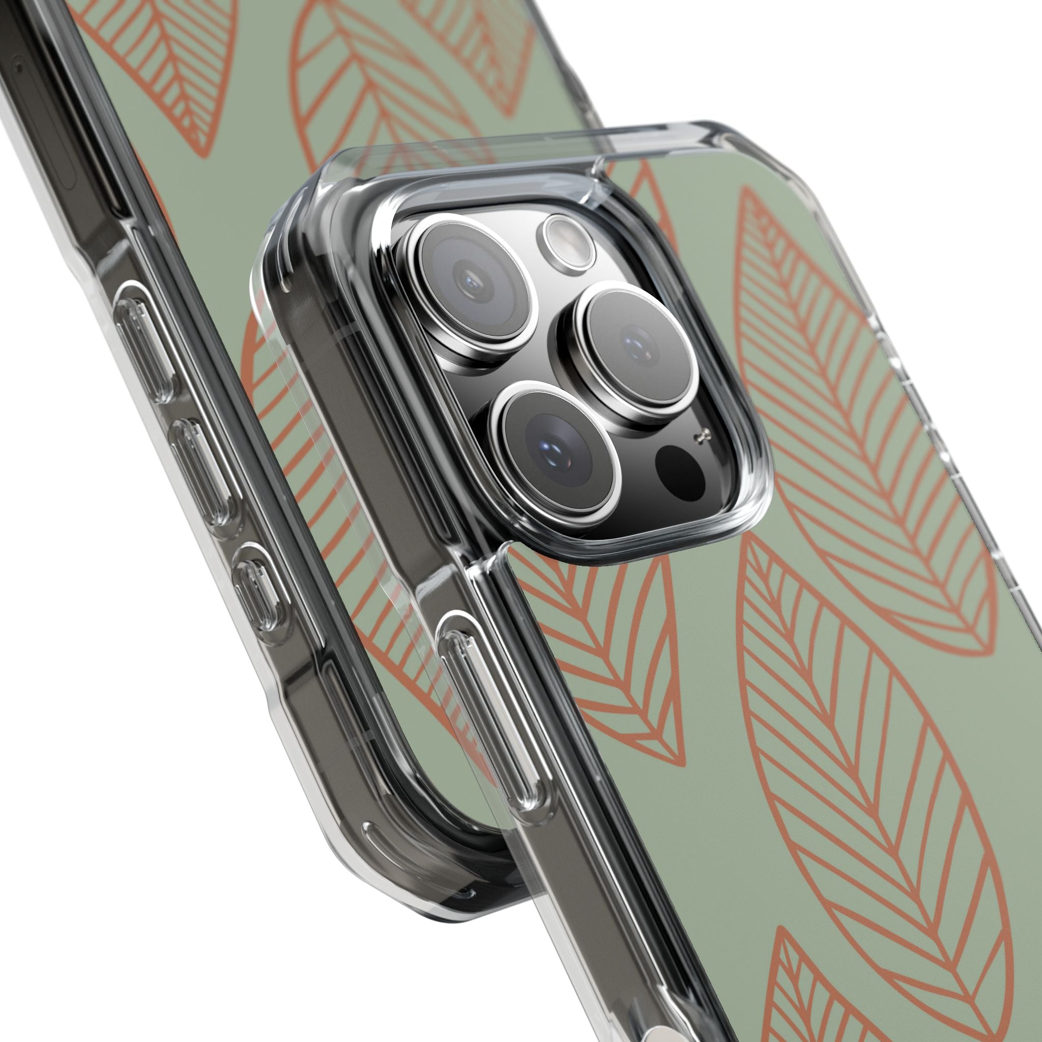 Sage Earth Leaves · Impact Telefoncover for iPhone · Magsafe