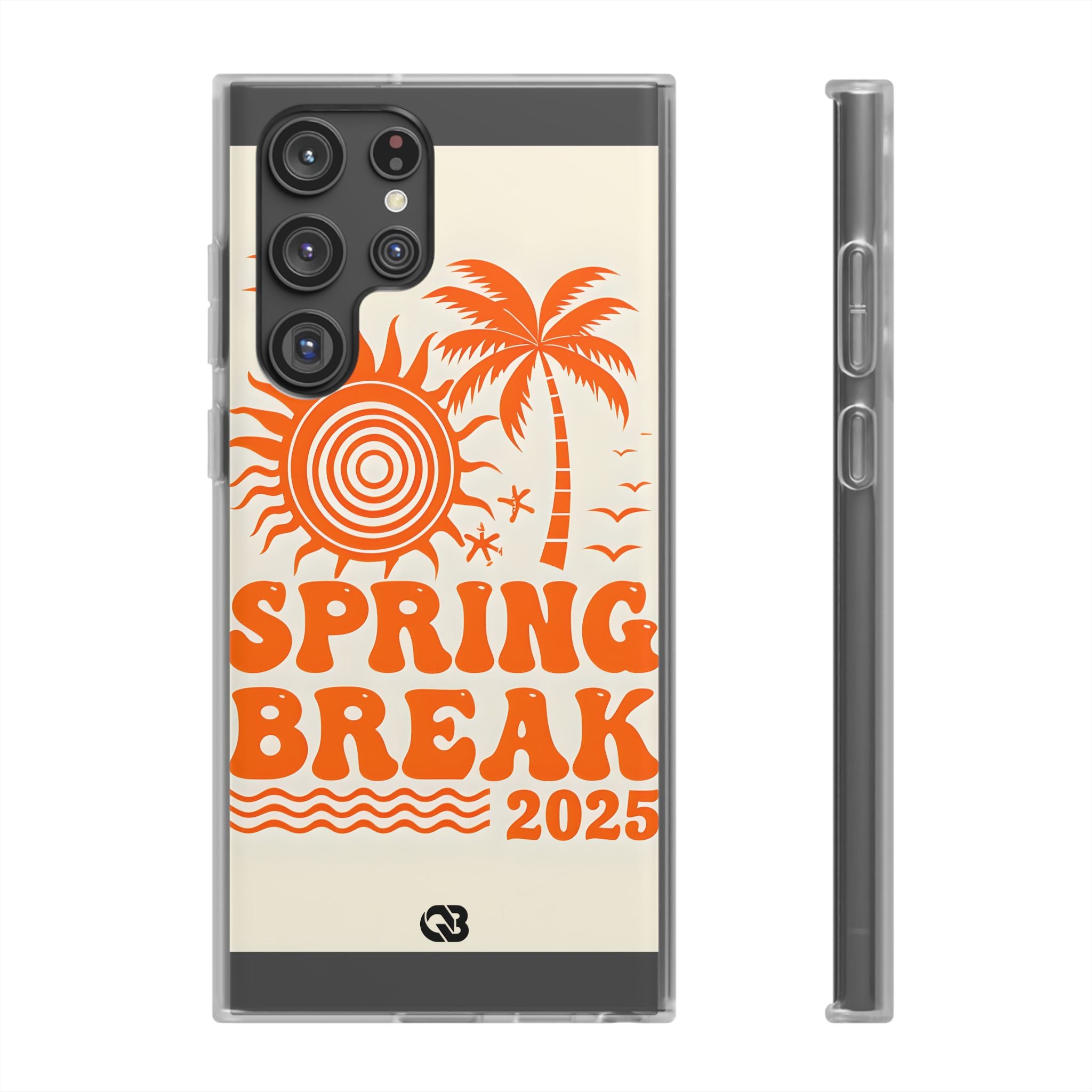 Retro Orange Tide · Soft Handyhülle für Samsung