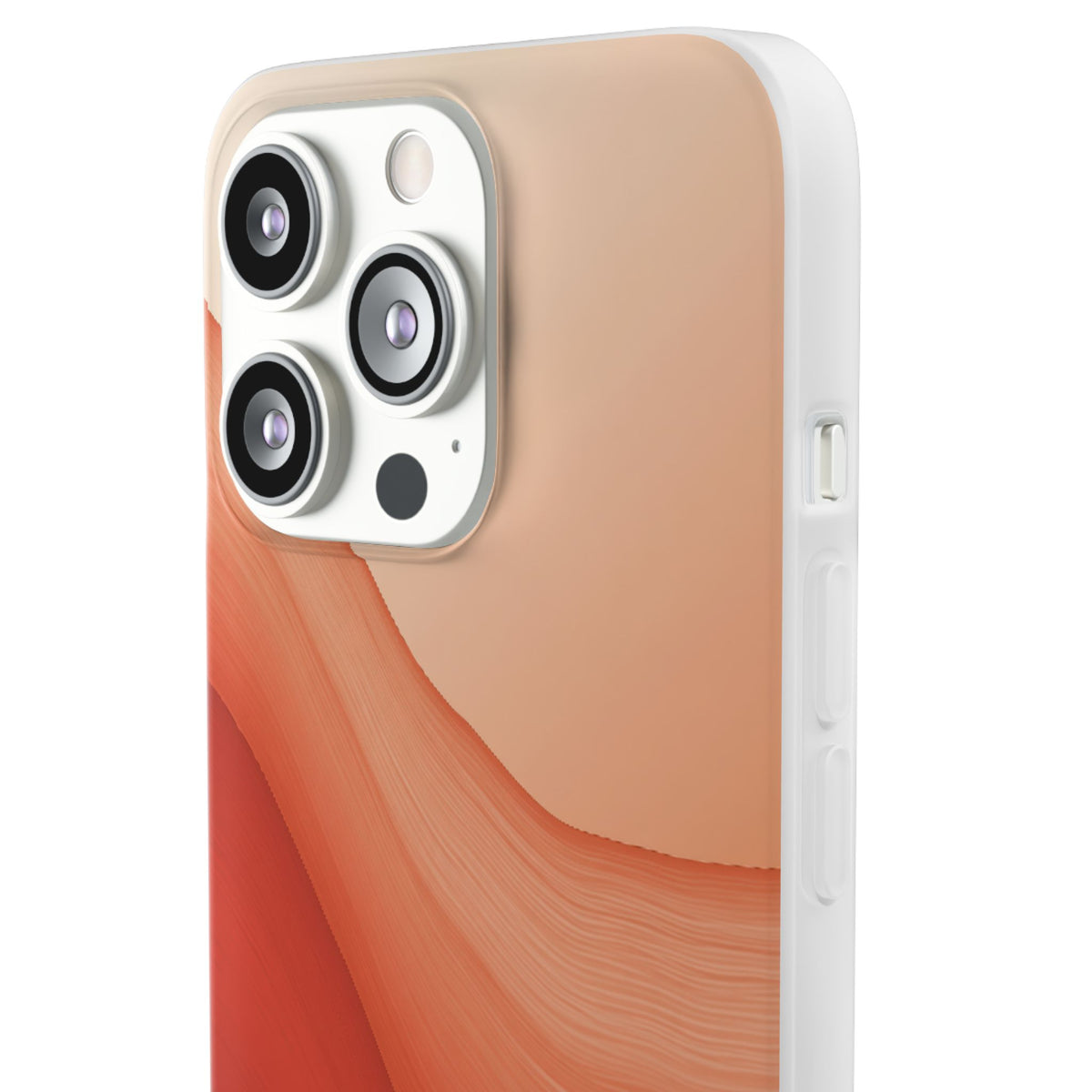Terracotta Flow · Lite Phone Case for iPhone · Orange