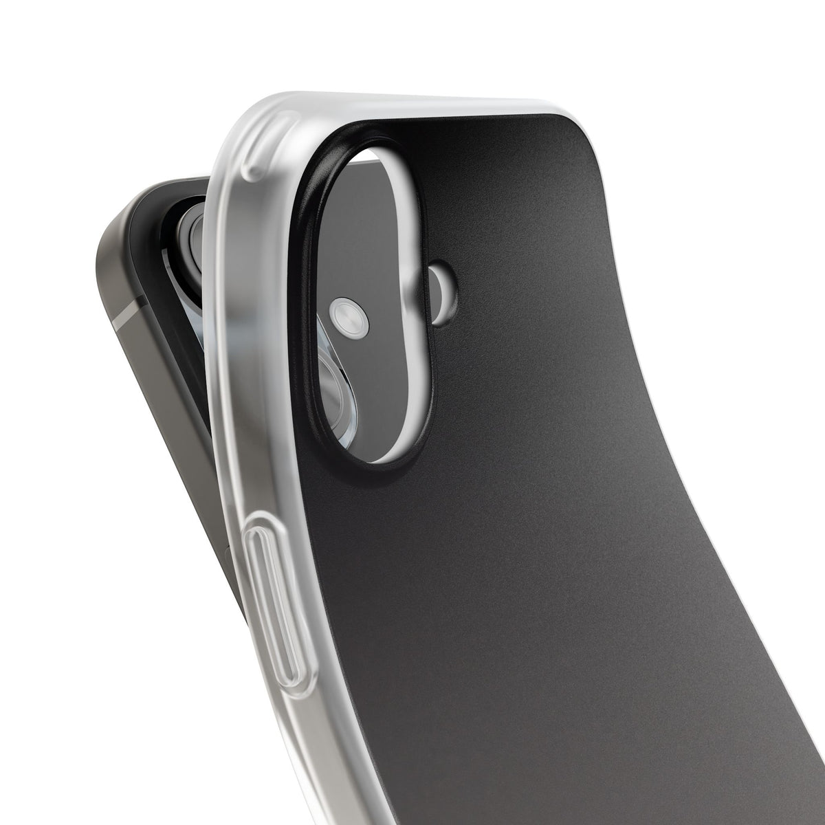 Obsidian Fade · Lite Phone Case for iPhone · Black