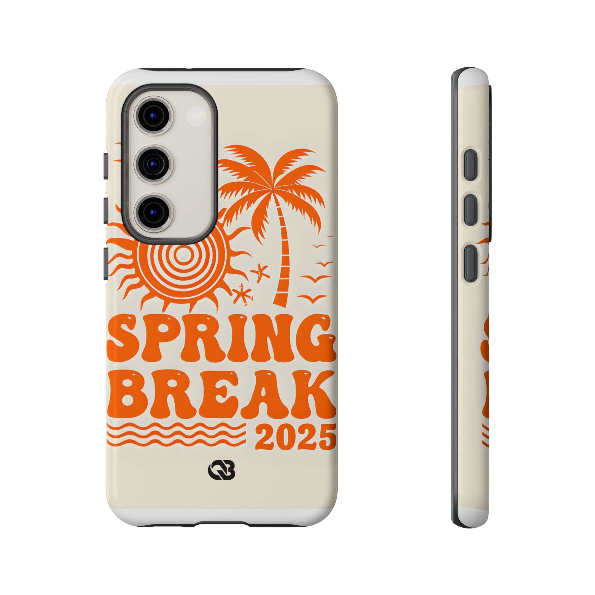 Retro Orange Tide · Tough Capa para Samsung