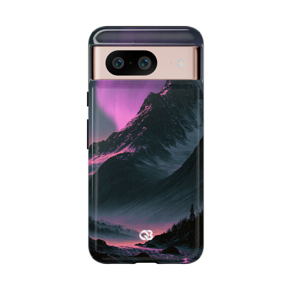 Arctic Aurora Summit · Tough Phone Case for Pixel · Black