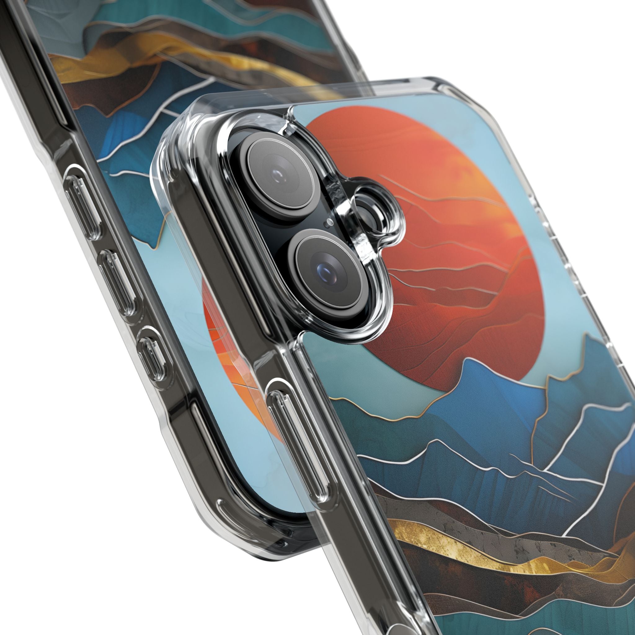 Molten Sun Peaks · Impact Hoesje voor iPhone · Magsafe
