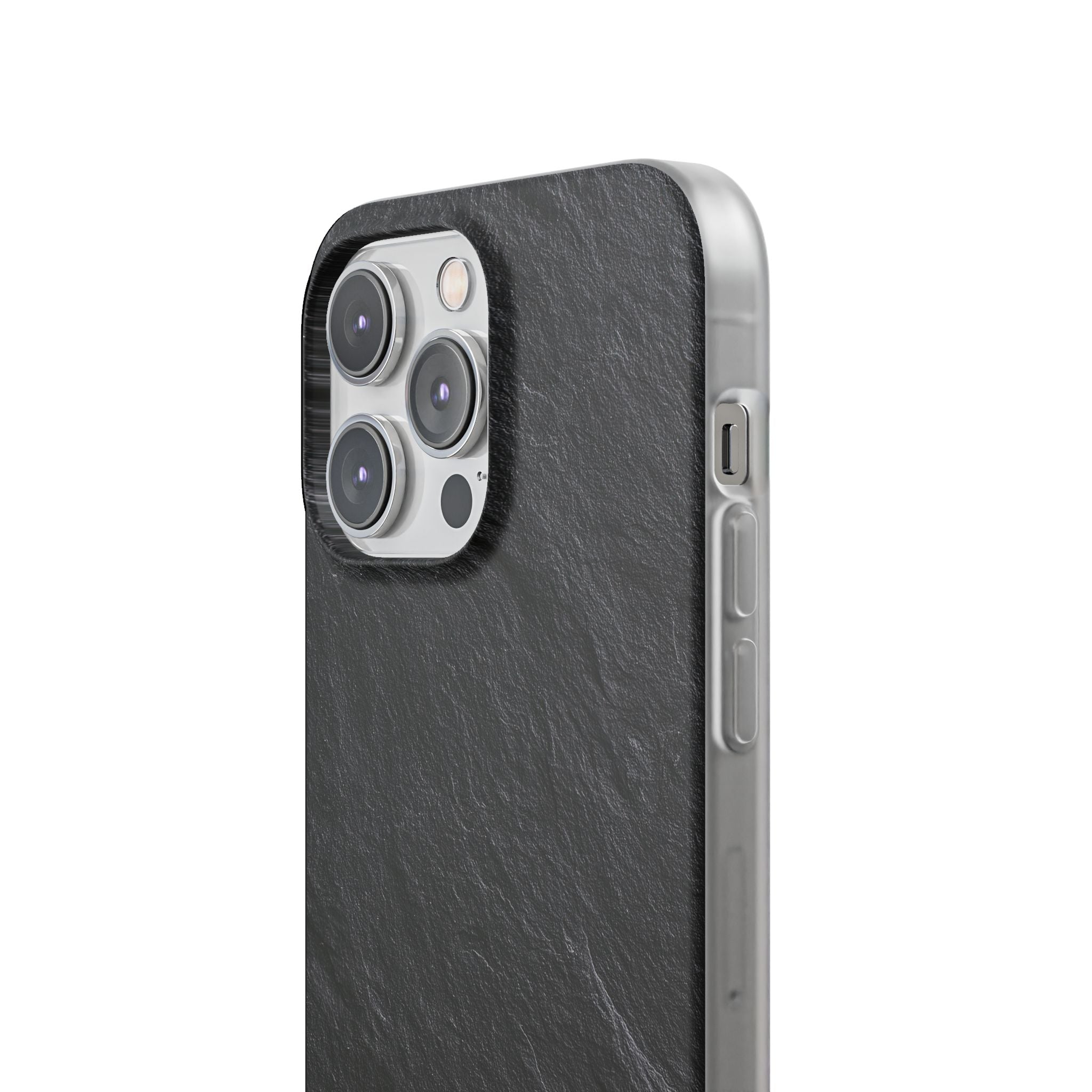 Black Lite Phone Case for iPhone - Raw Obsidian Slate
