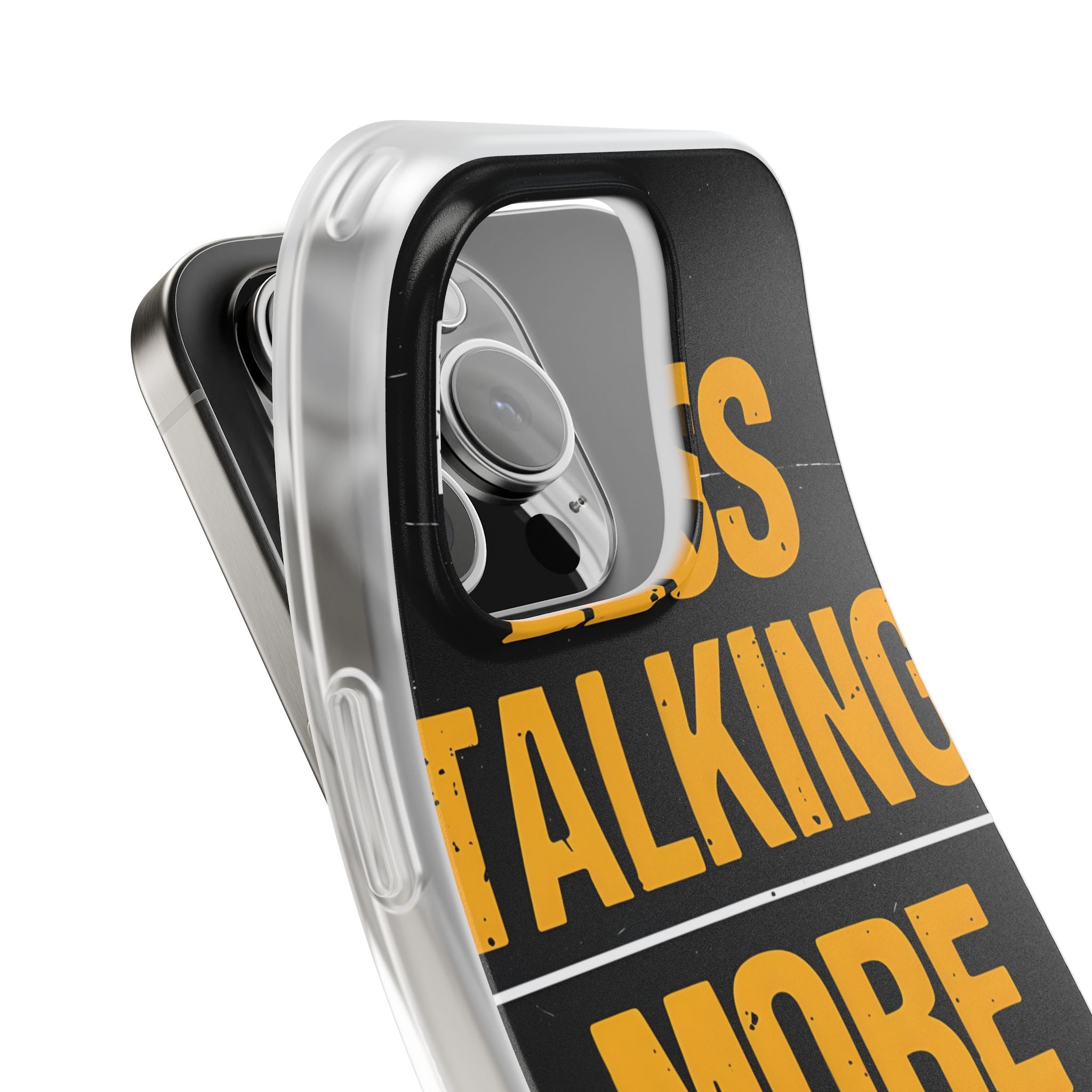 Grit Gold Hustle · Capa de Telefone Soft para iPhone