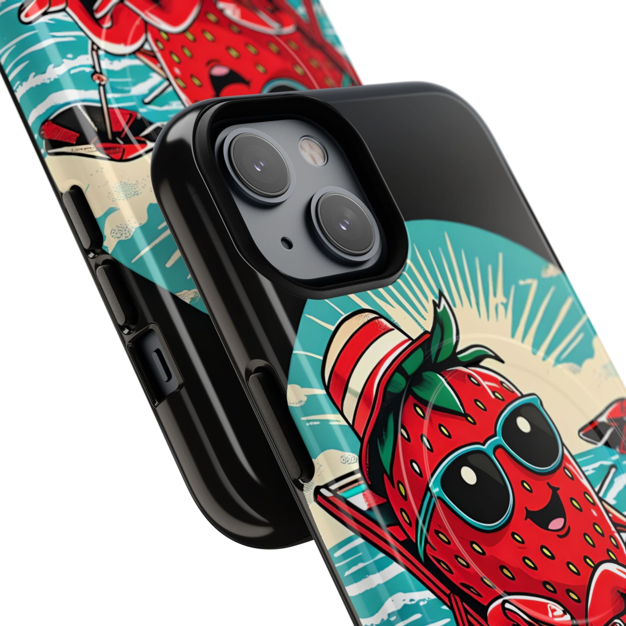 Retro Coastal Berry · Tough+ Magsafe